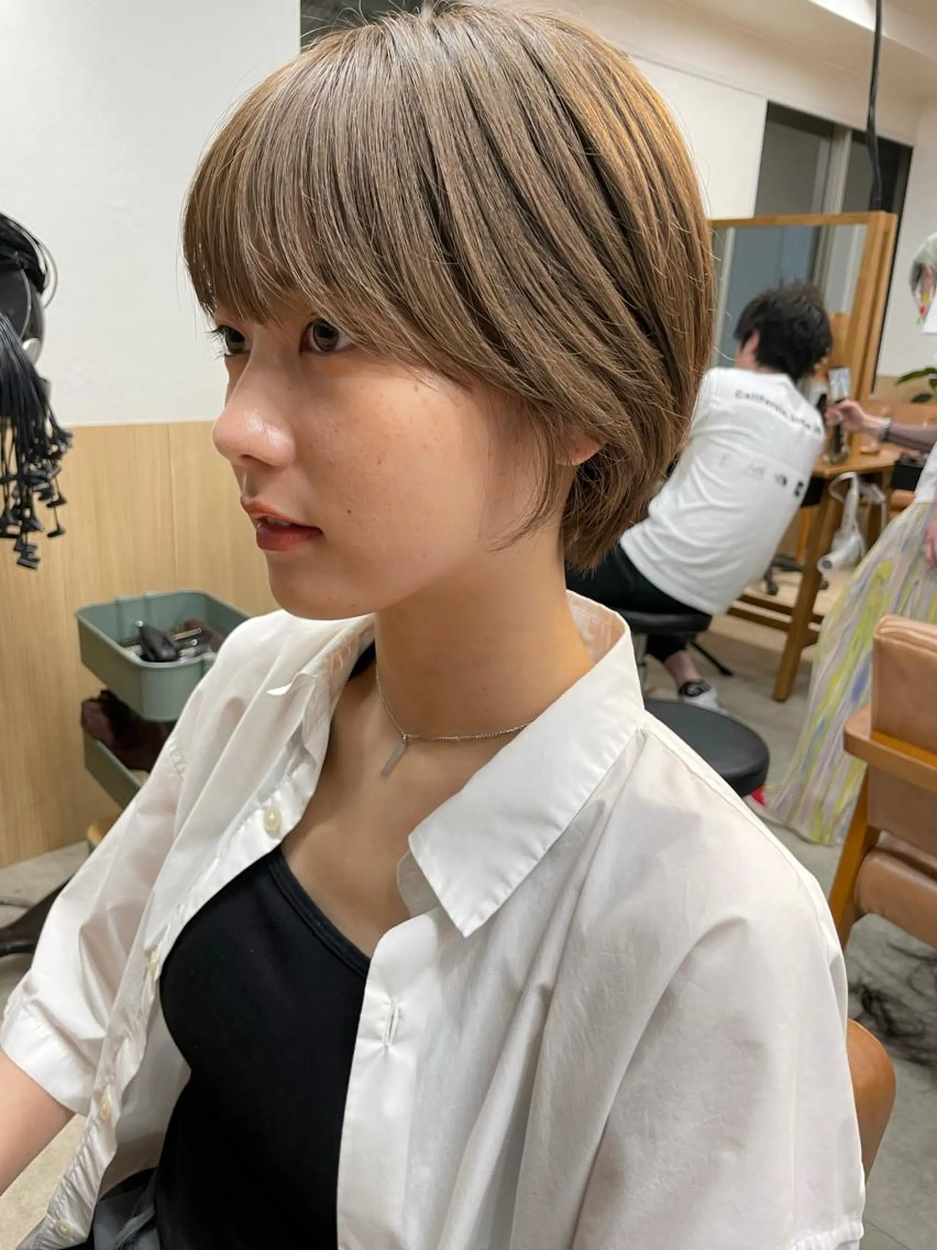 ショート 期間限定 カット　りょうのヘアスタイル