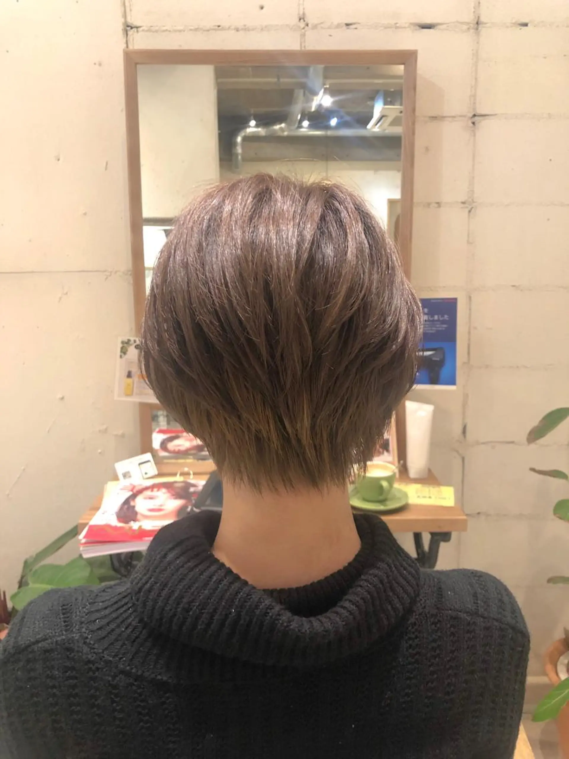 ショート ボブ ショートヘア ひろせ かなのヘアスタイル