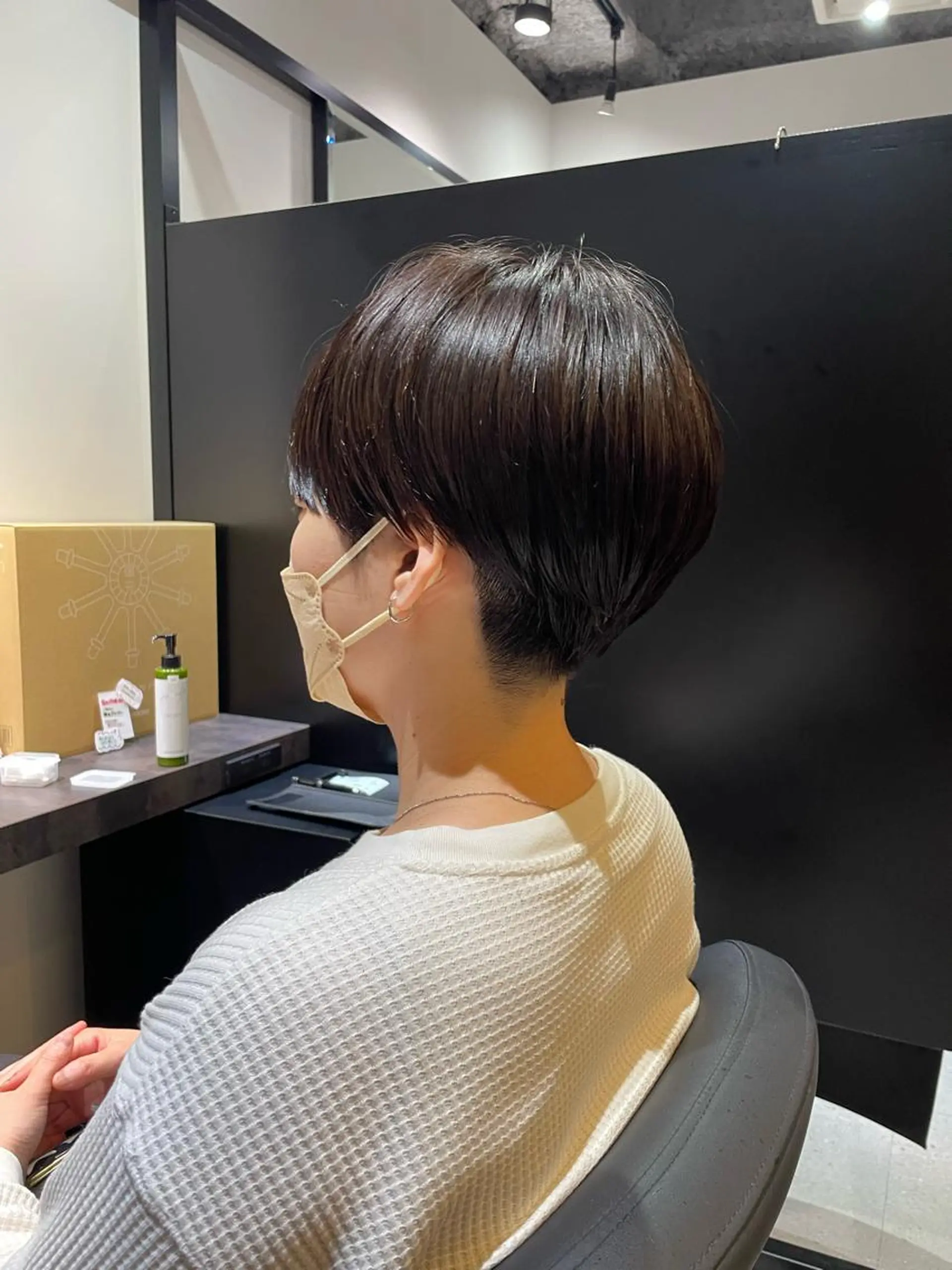 ショート カラー ショート/脱白髪染め ☆宇﨑悠実のヘアスタイル