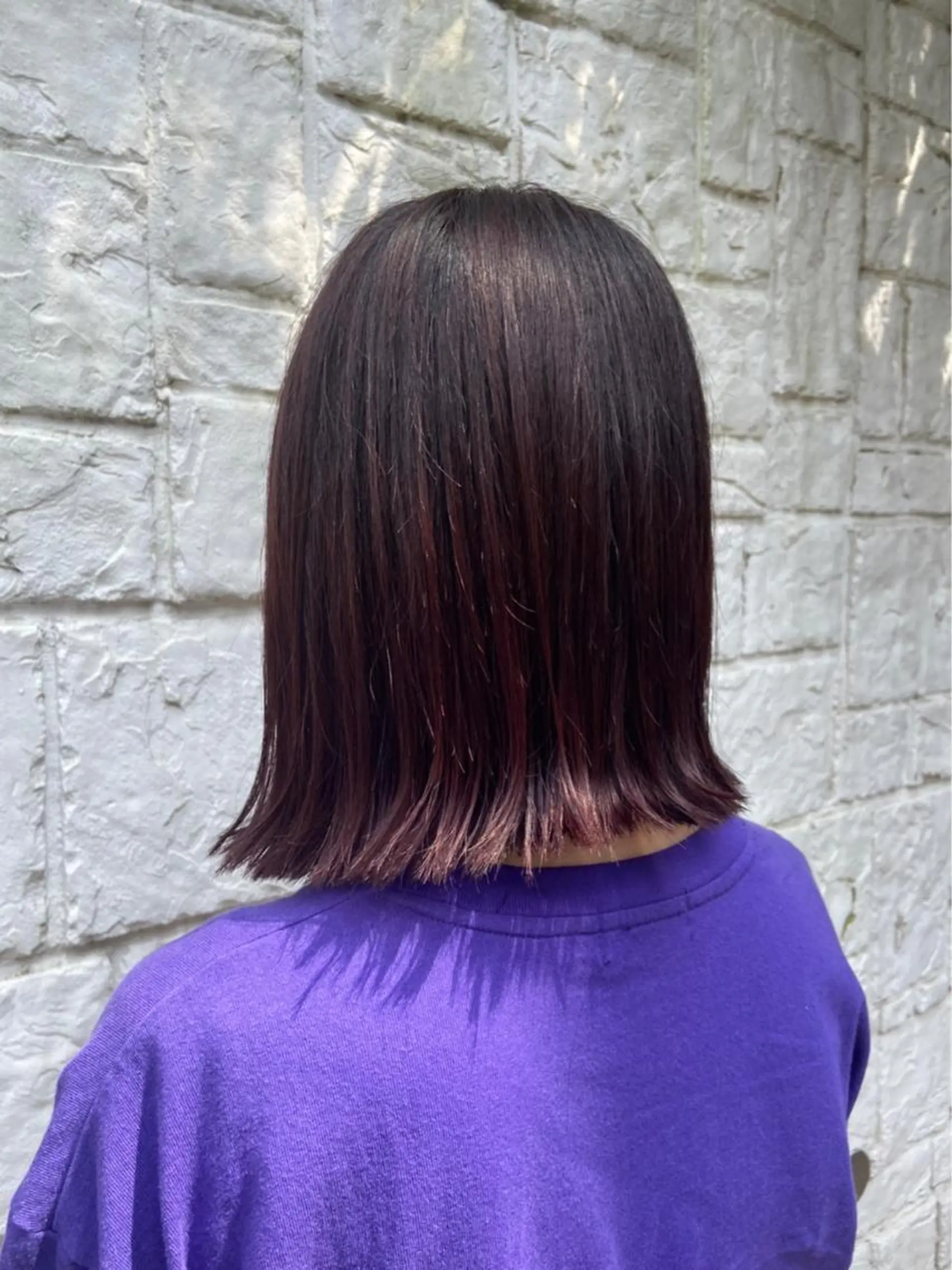 ミディアム カラー ヘアカラー トリートメント ヘアセット ナチュラル/韓国💎 haruka 💎のヘアスタイル