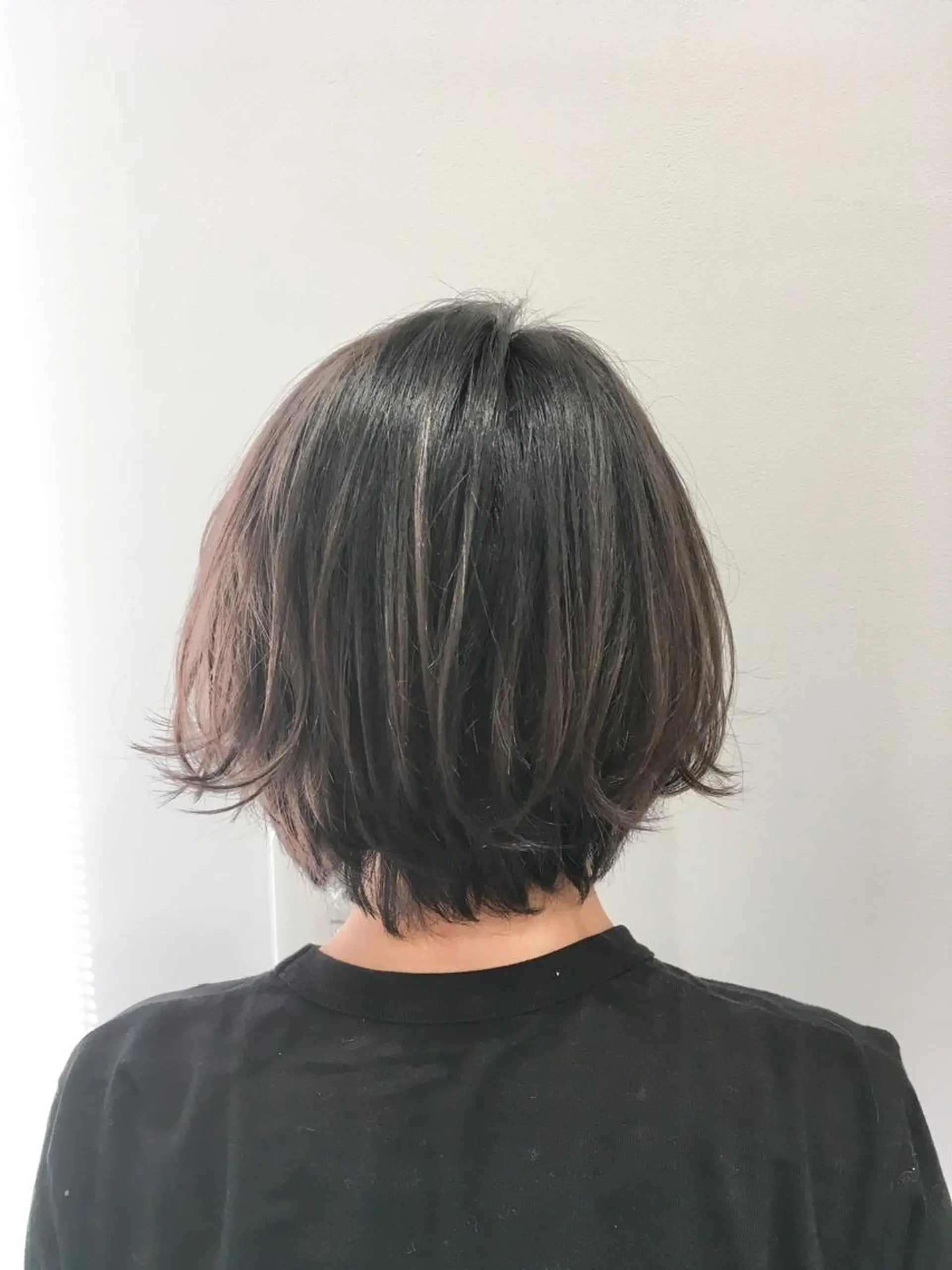 ショート カラー グレージュ ヘアカラー トリートメント ヘアセット yoshi ☆のヘアスタイル