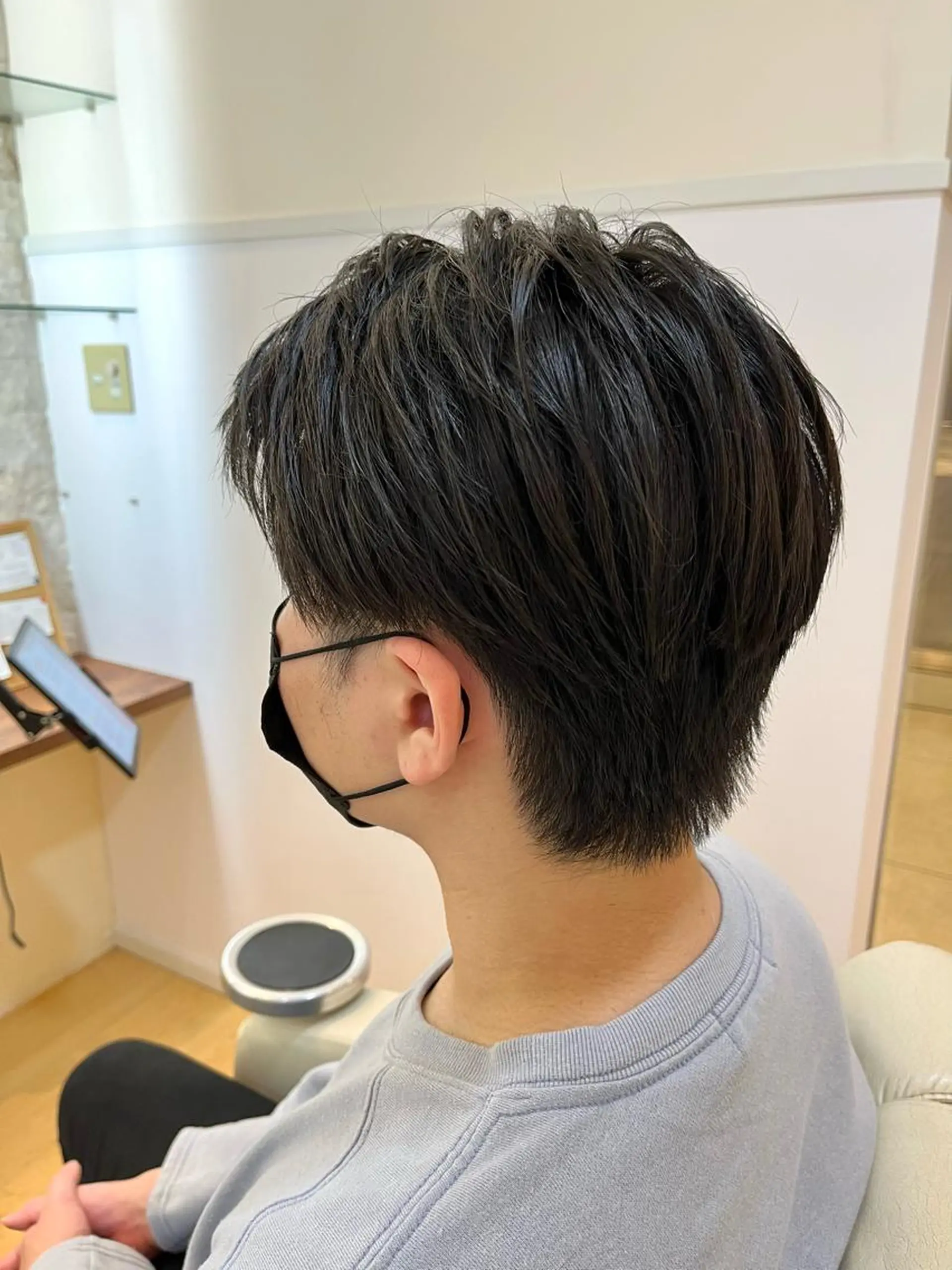 メンズ メンズパーマ 刈り上げ 後藤 瑞季のヘアスタイル