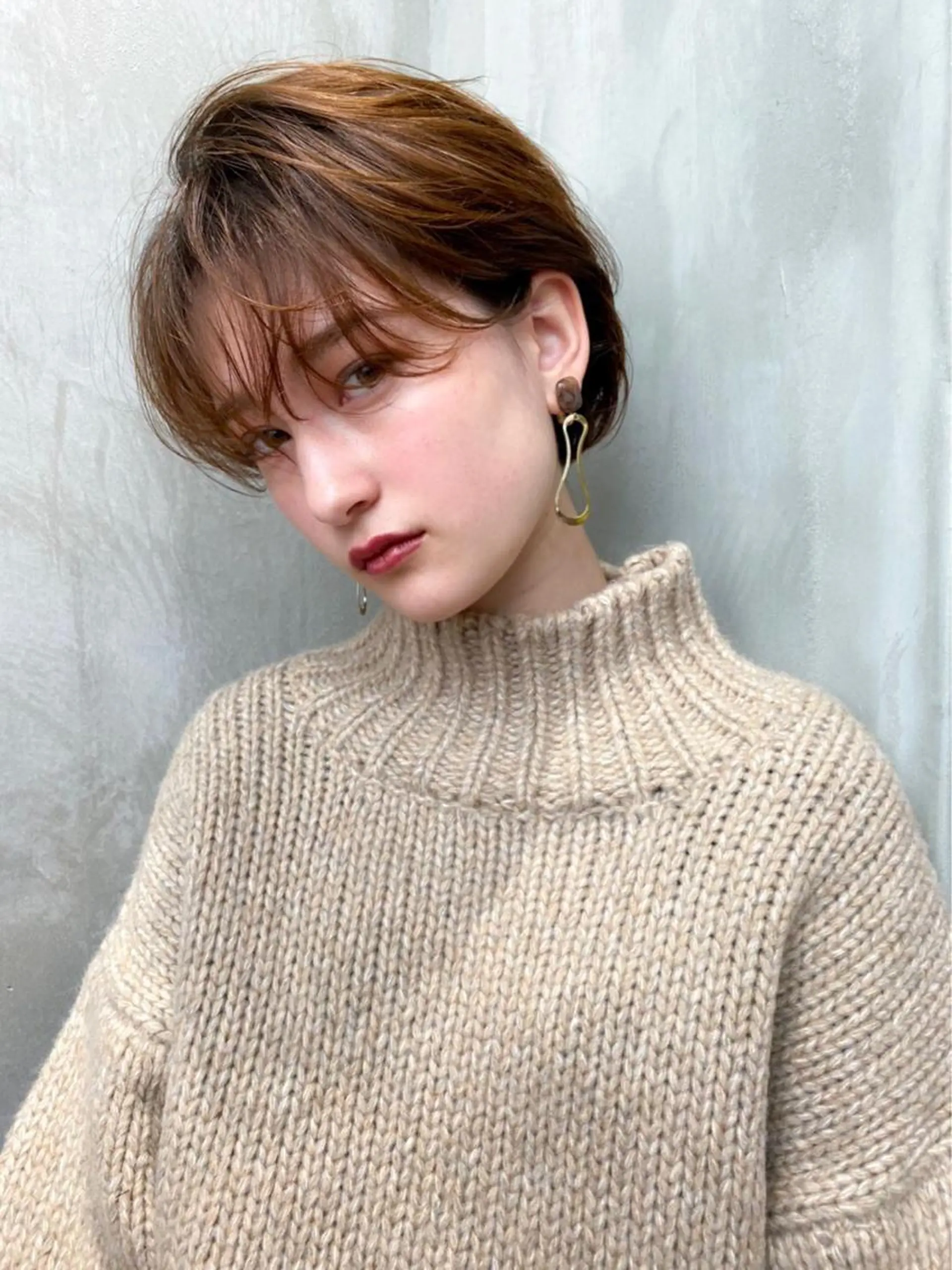 ショート カラー カット ヘアカラー トリートメント 🉐レイヤー/塩見 弘樹🉐渋谷のヘアスタイル