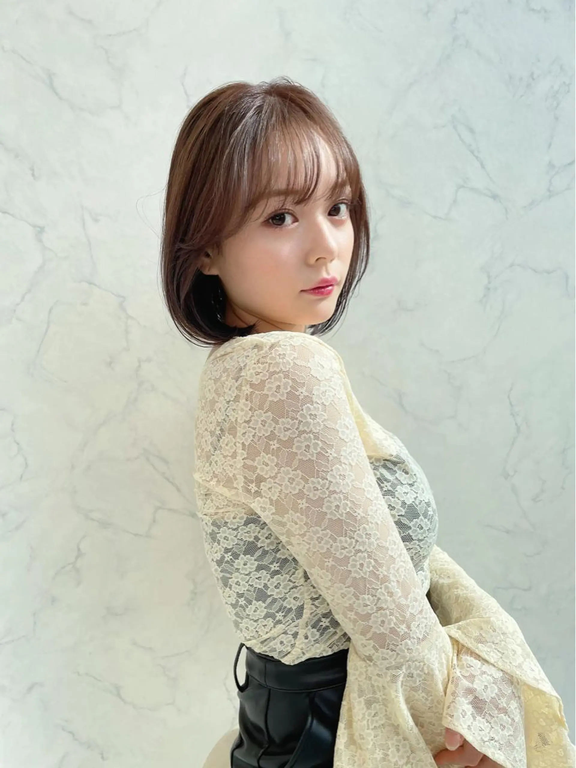 ショート ヘアカラー チダアキフミ Ash大森のヘアスタイル