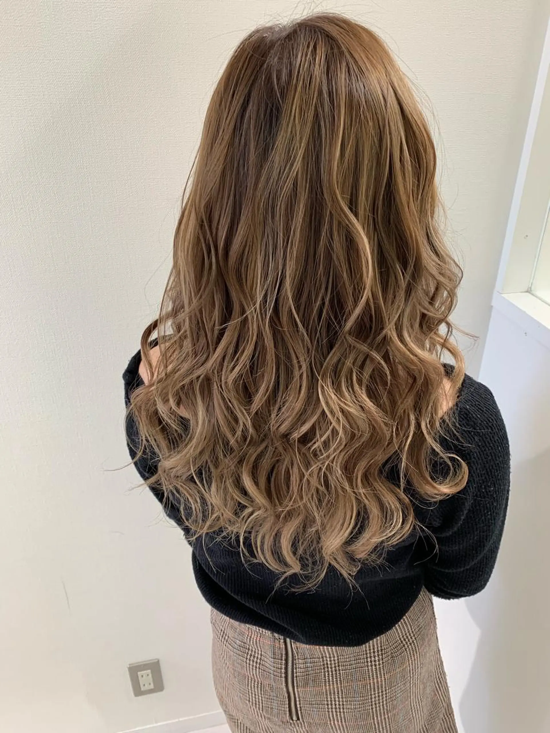 カラー ベージュカラー ハイライトカラー ハイトーンカラー Lee 甲子園のヘアスタイル