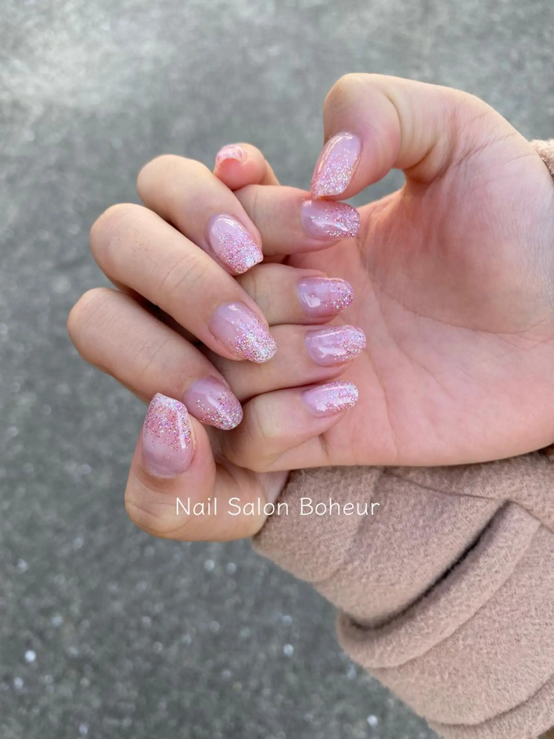 パーマ Nail Salon Bonheurのネイルデザイン