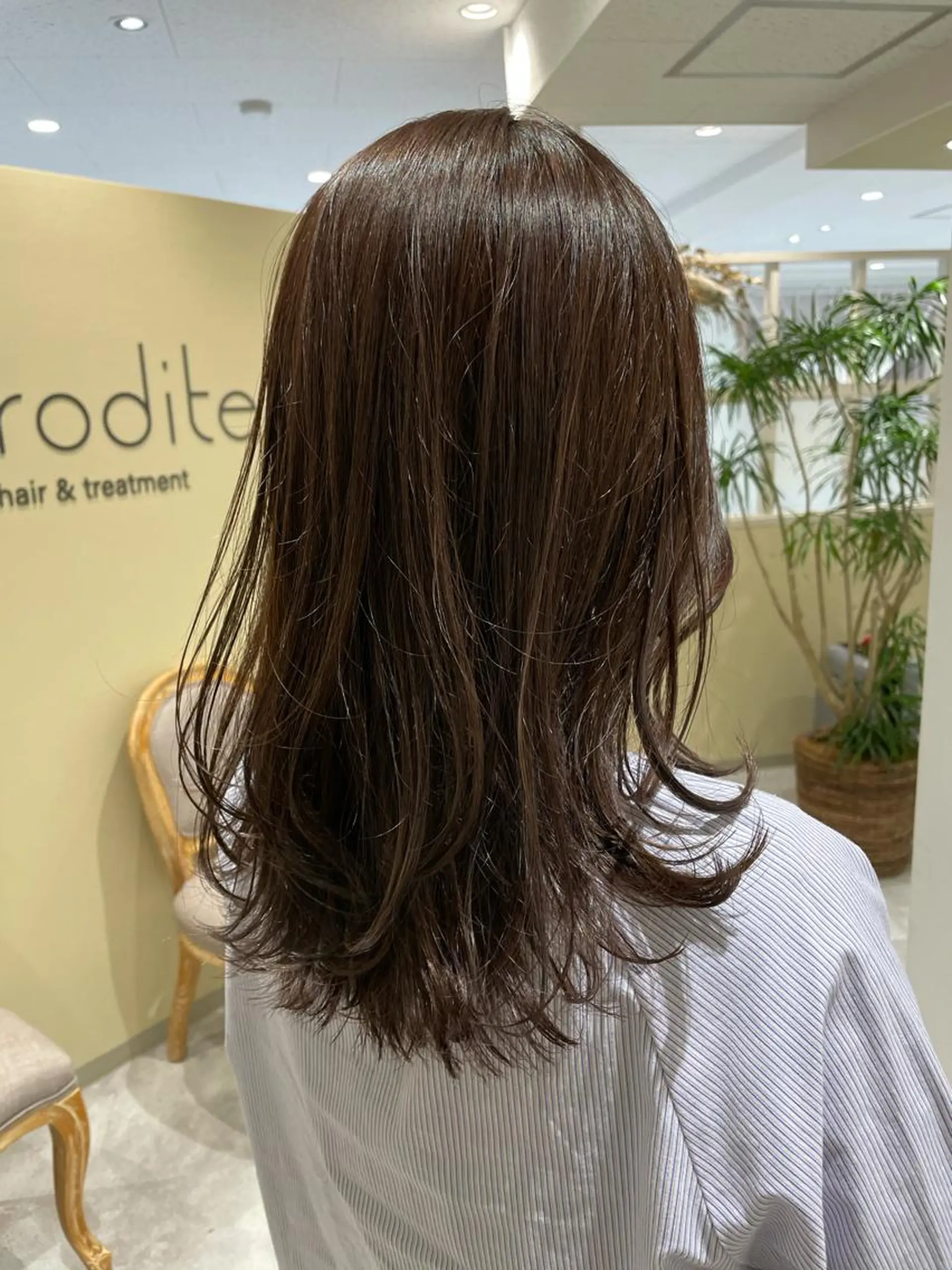 セミロング カラー ベージュカラー ボブ支持率NO1 🌈CHIKAのヘアスタイル