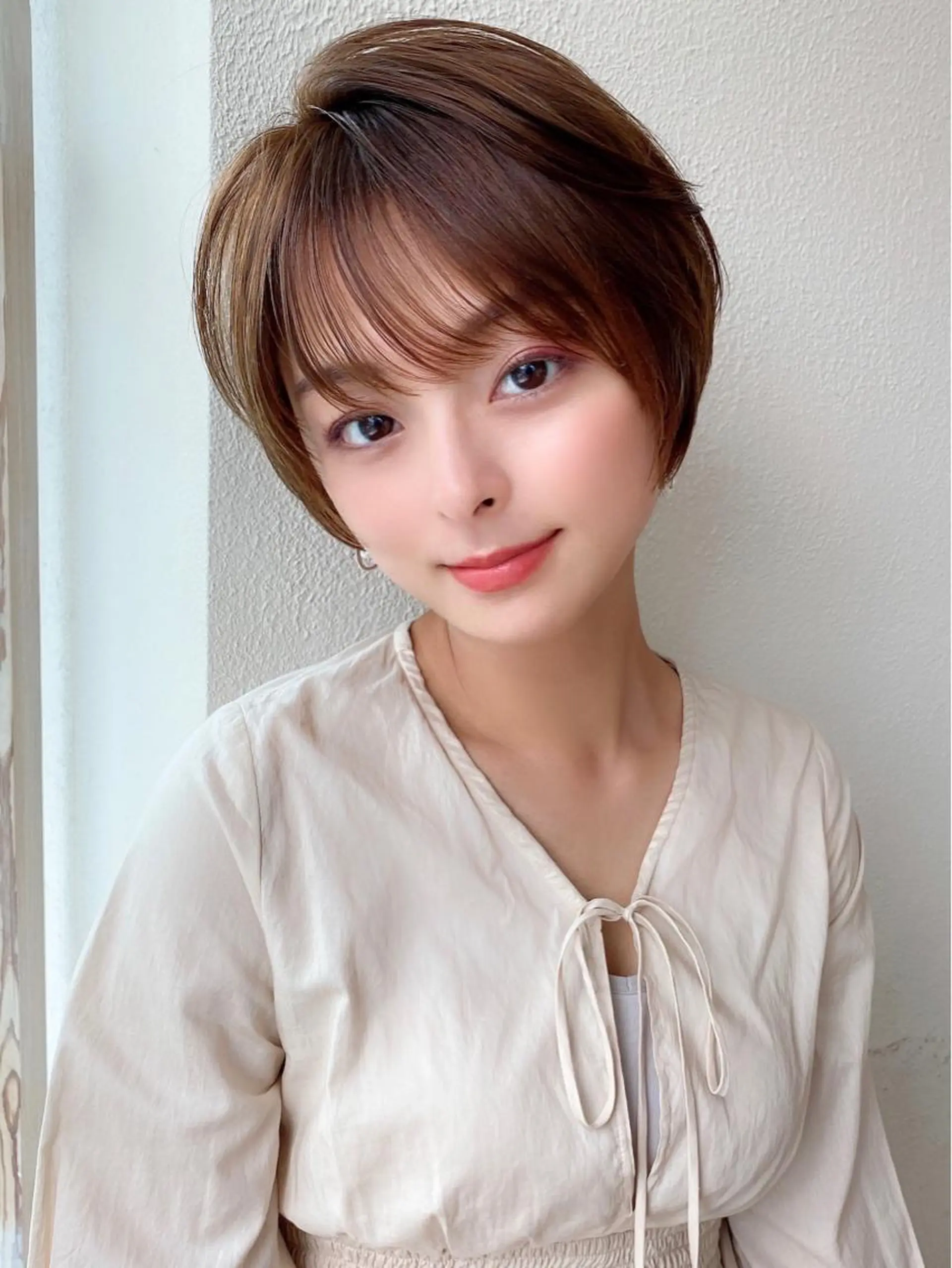 ショート カット ヘアカラー トリートメント 井上晃輔/ショート /ボブ/ミディアムのヘアスタイル