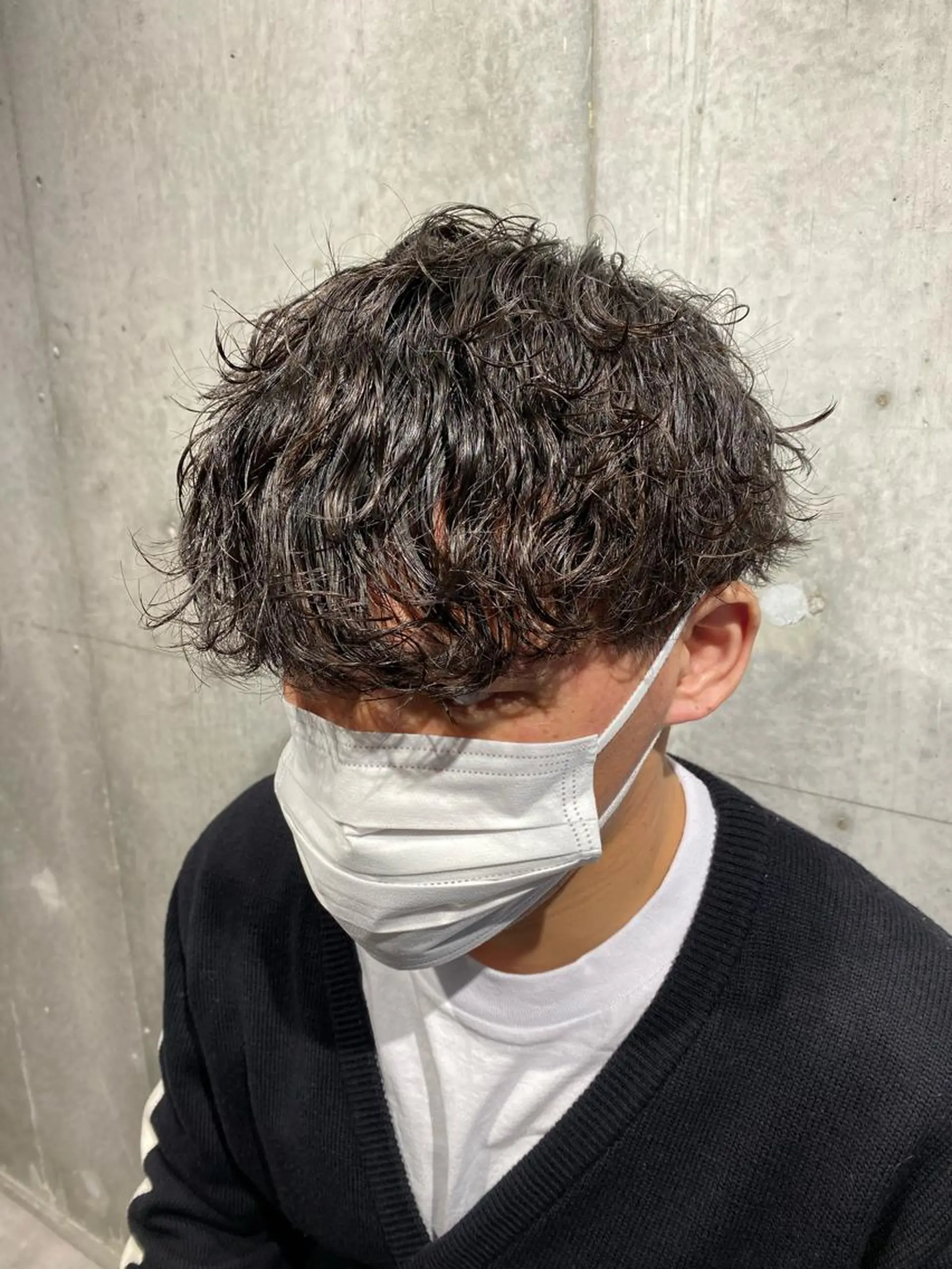 メンズ メンズパーマ 波巻きパーマ カット パーマ ナチュラル特化 低価格/ＪＯのヘアスタイル