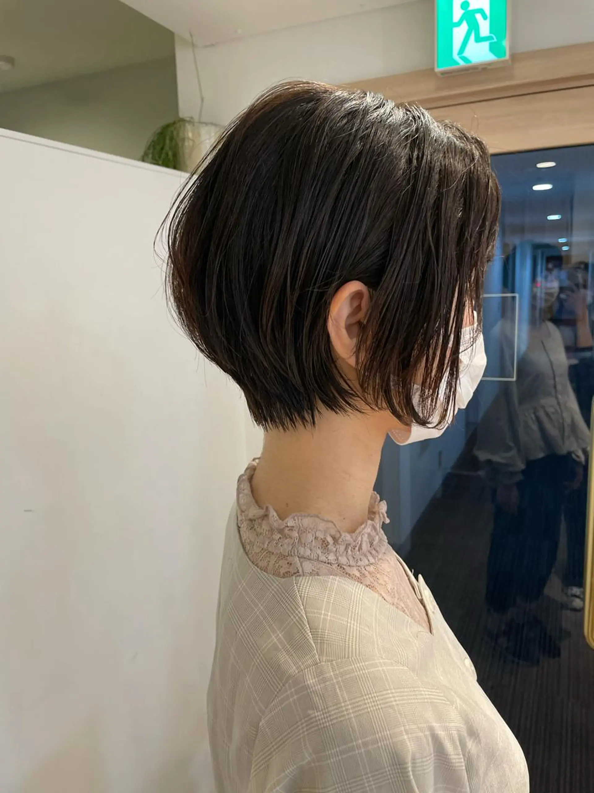 ショート 大迫 江梨のヘアスタイル