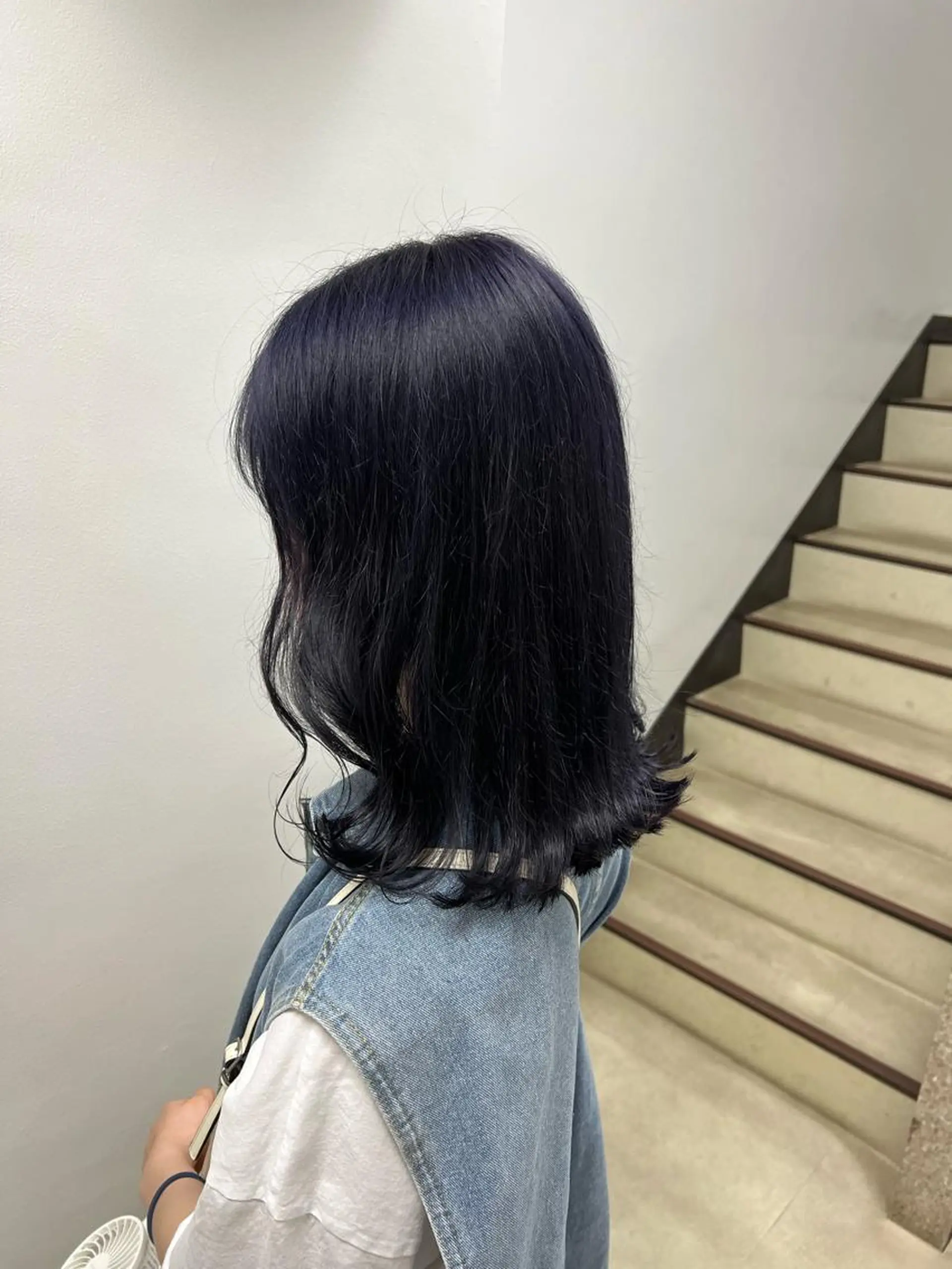 セミロング カラー 韓流トレンドヘア 🎀RINAKO🎀のヘアスタイル