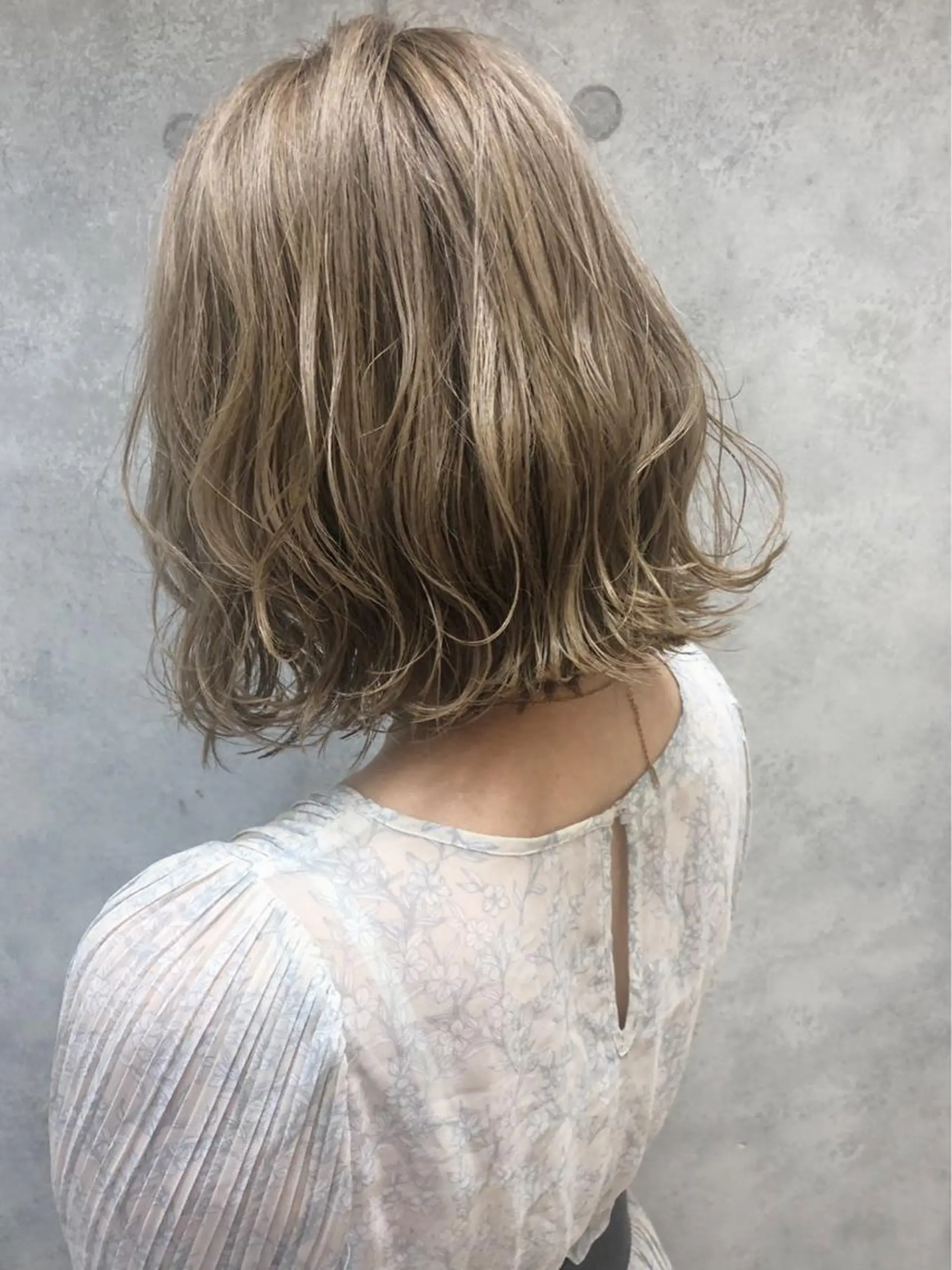 ミディアム カラー マツエクモデル 安藤裕子のマツエク・マツパデザイン