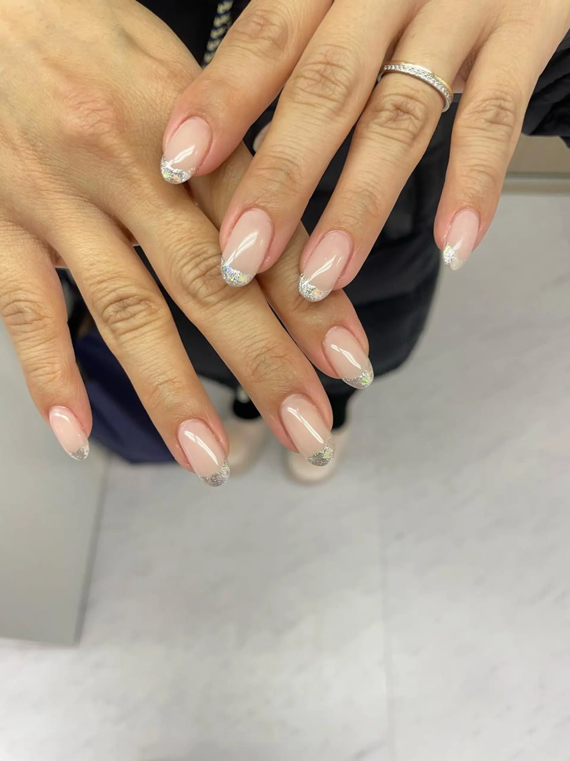 ネイル オーロラネイル ハンドネイル 大阪福島韓国束感まつ げ Sayaka🤍のマツエク・マツパデザイン