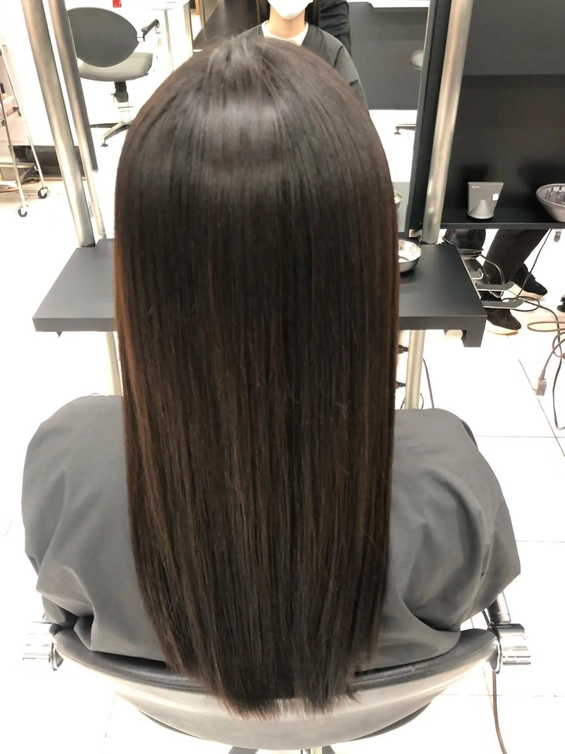 ロング パーマ 平田 勘吉のヘアスタイル