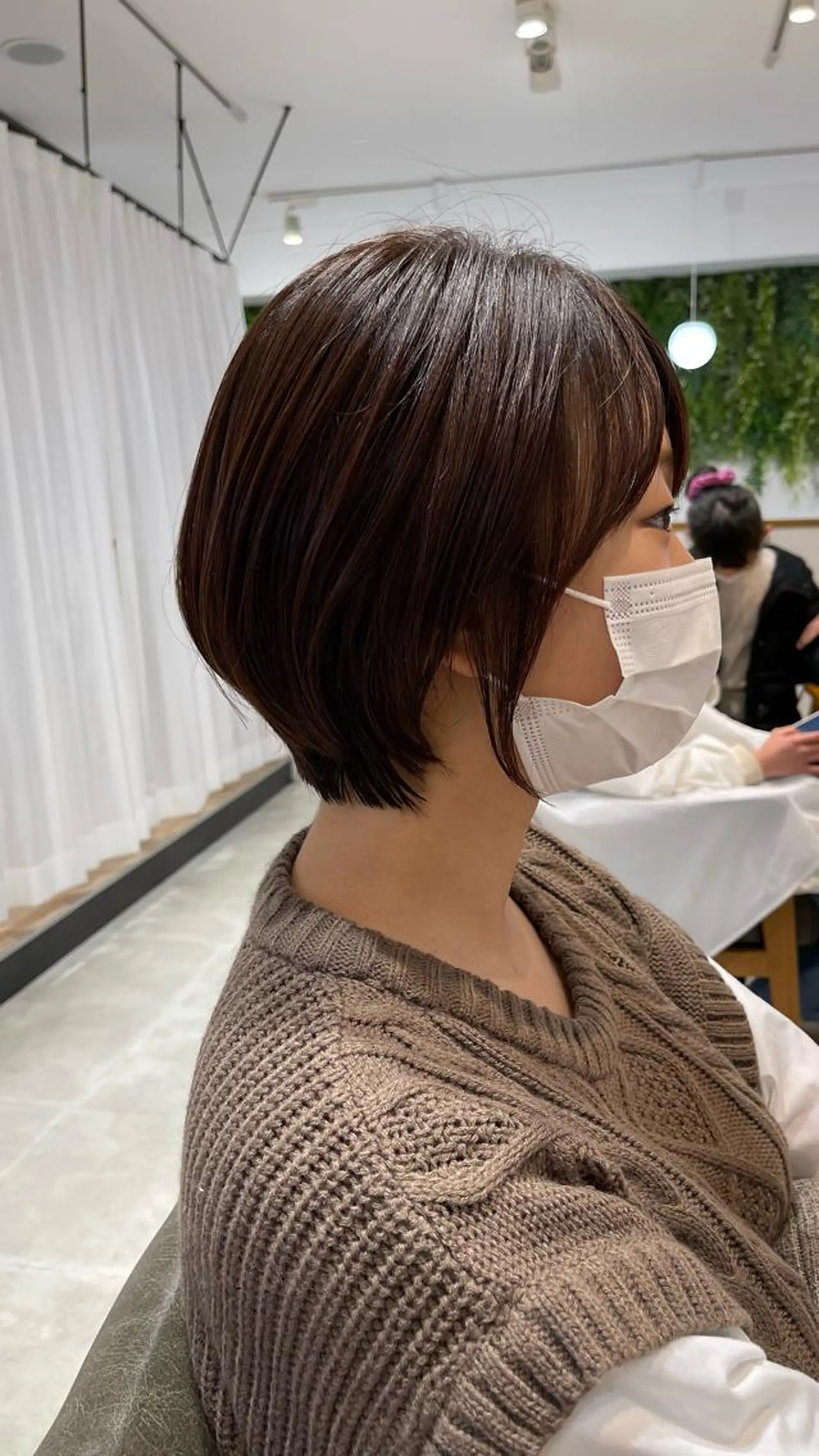 ショート カット ヘアカラー トリートメント イメチェンカット✂️ 錦糸町佐藤店長のヘアスタイル