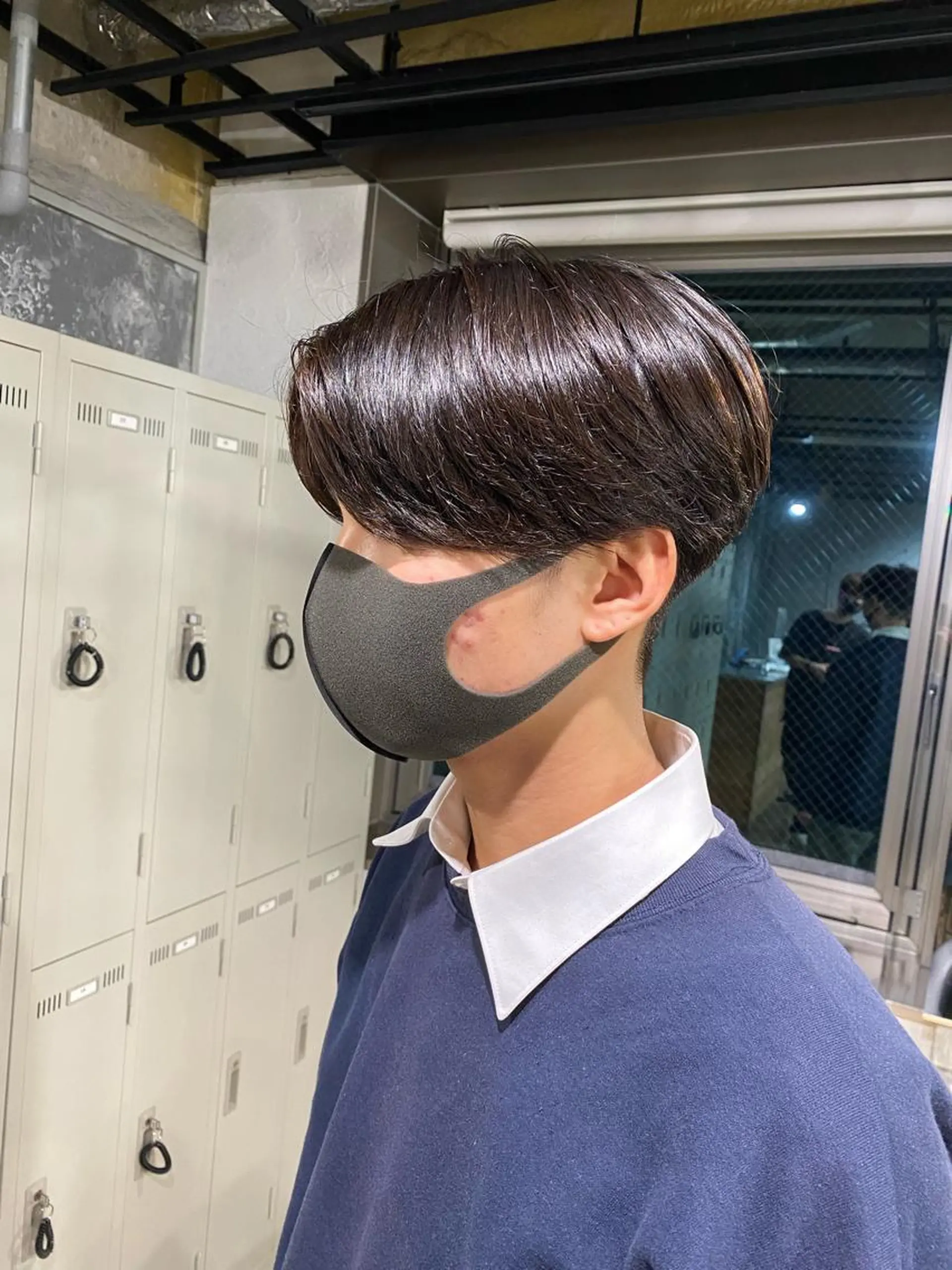 ショート メンズ 🟦ニュアンス/メン ズパーマ横浜🟦のヘアスタイル