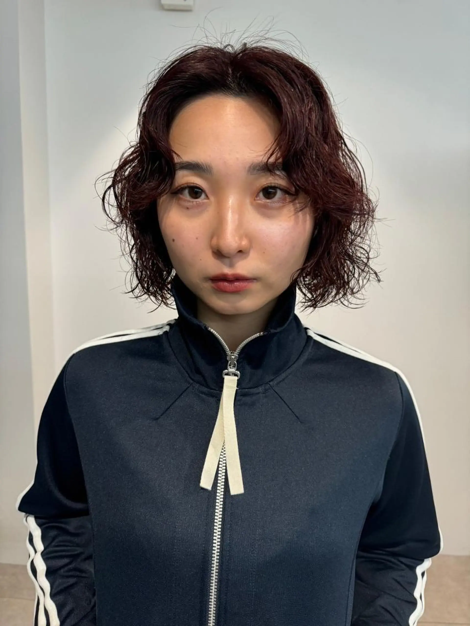 ショート カラー パーマ ショートボブ アディクシーカラー ブリーチ ケアブリーチ デザインカラー カット ヘアカラー トリートメント CEINE OURのヘアスタイル