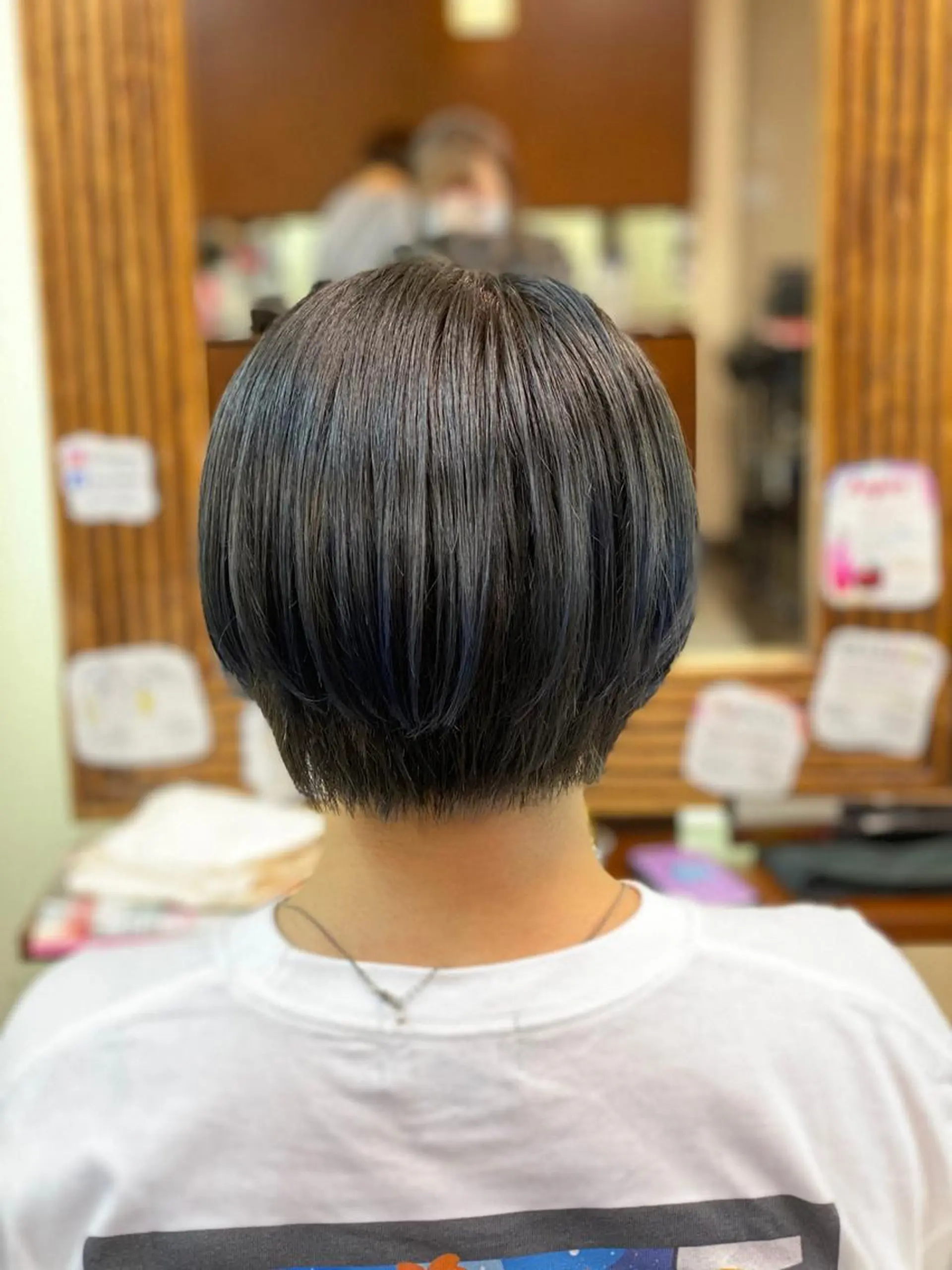 ショート カラー ヘアアレンジ カット ヘアカラー トリートメント 加藤 瑠美のヘアスタイル