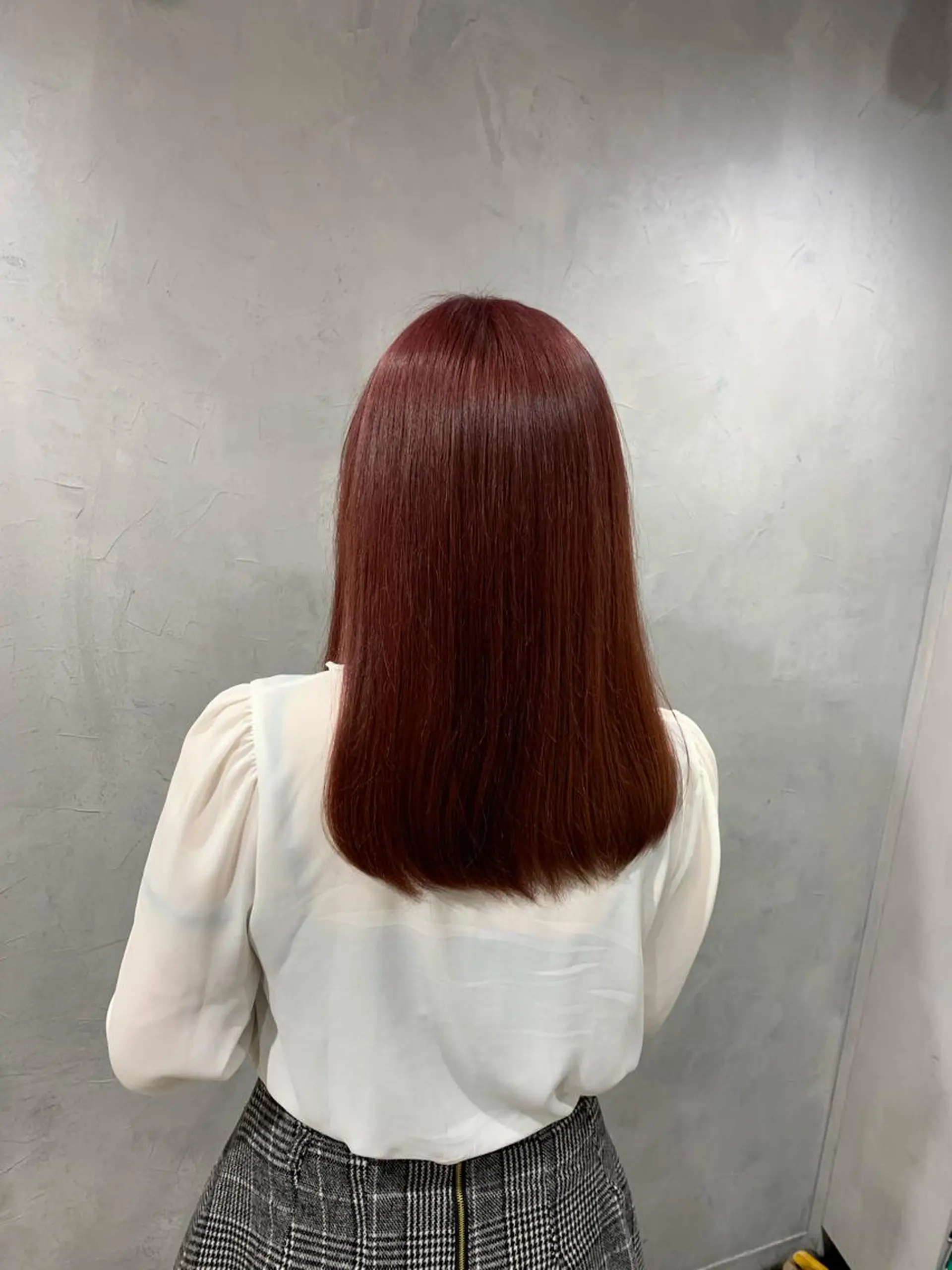 セミロング カラー ヘアカラー 江畑 匠 新宿三丁目 徒歩30秒⭐️のヘアスタイル