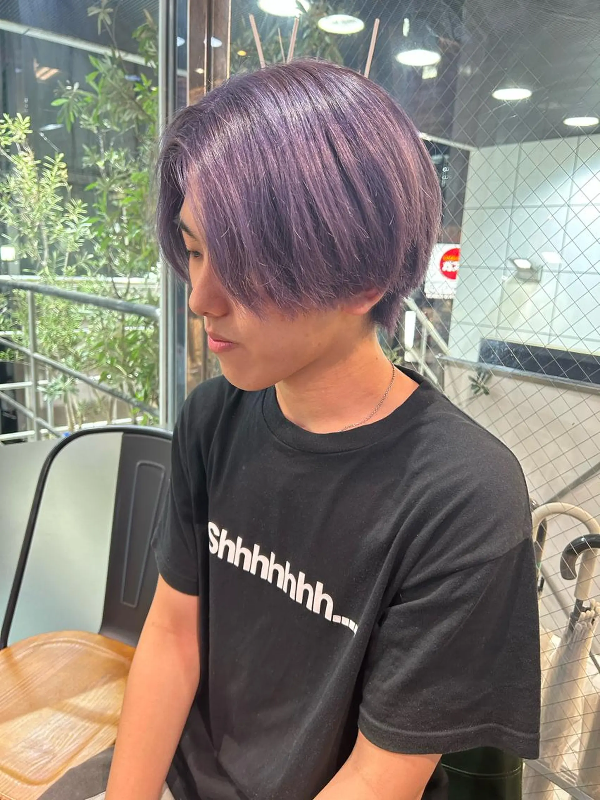 ショート 韓国風カラー 学生 髪質改善 韓国風ヘア トリートメント メンズスタイル Hitomi🐶のヘアスタイル