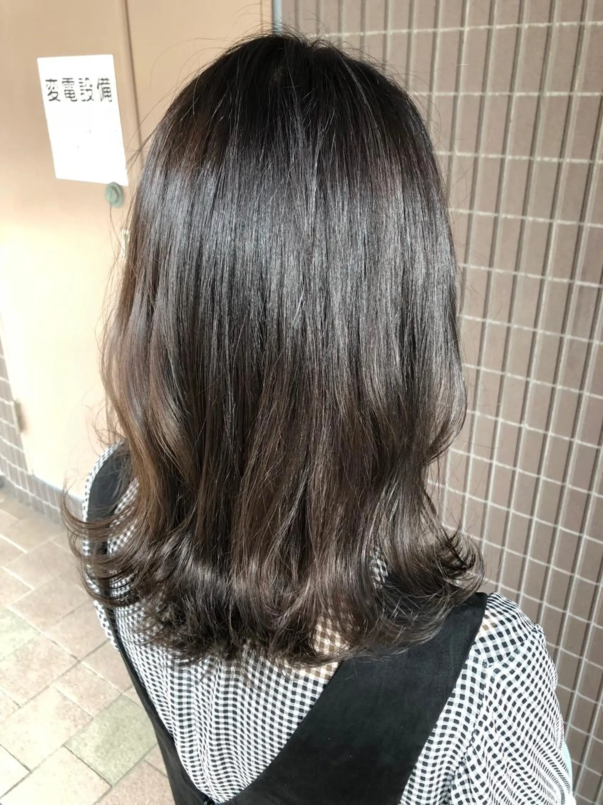 カラー アッシュ アッシュブラウン ブラウンカラー 後藤 陽花子のヘアスタイル