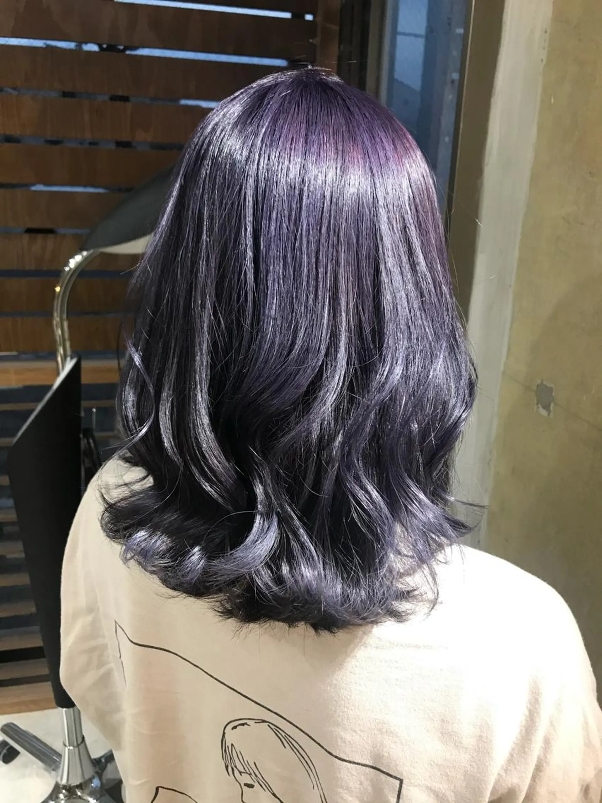 ミディアム カラー uru"所属・uru" すずきさゆりのヘアスタイル