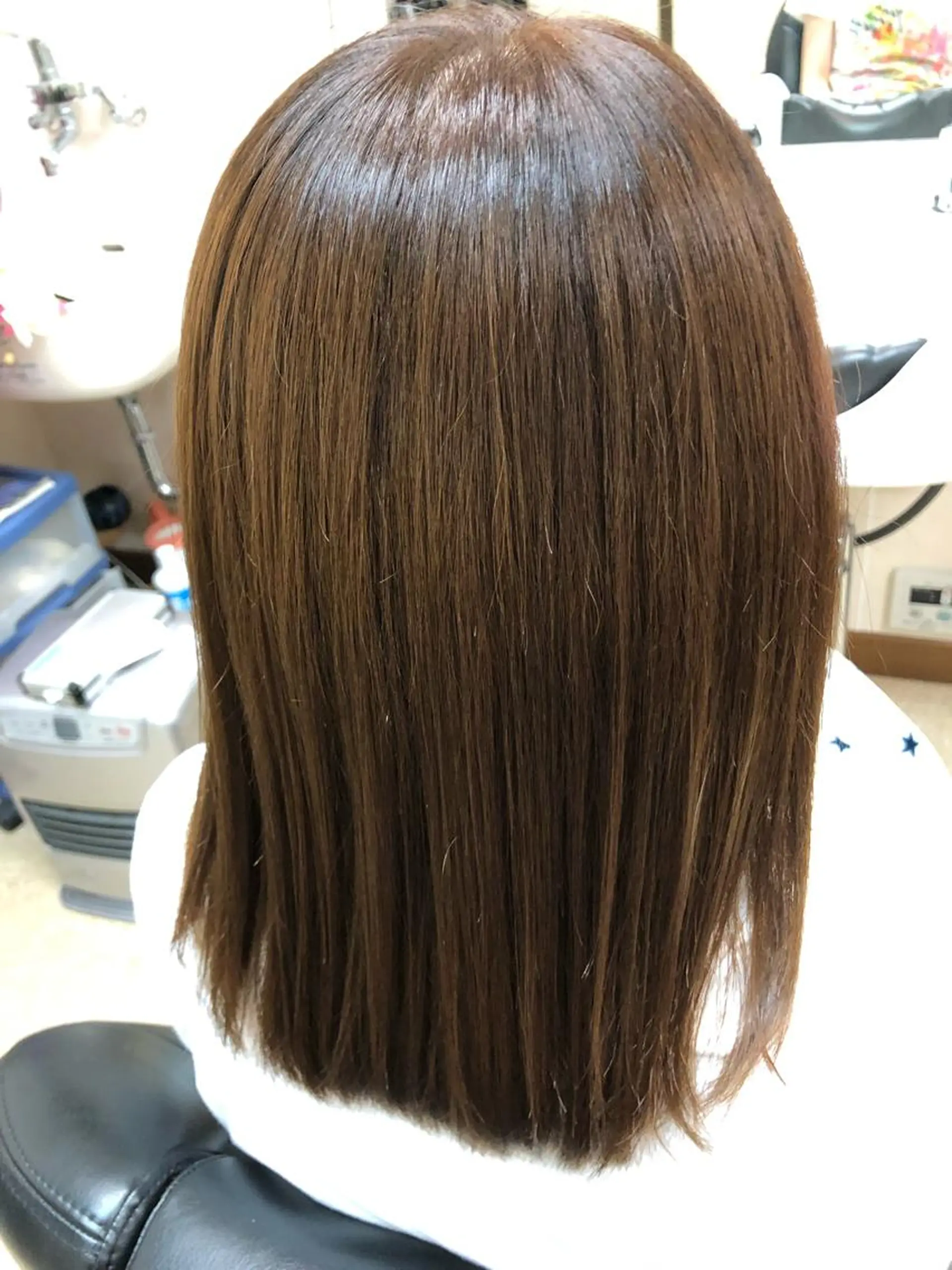 ミディアム カラー 石塚 浩のヘアスタイル