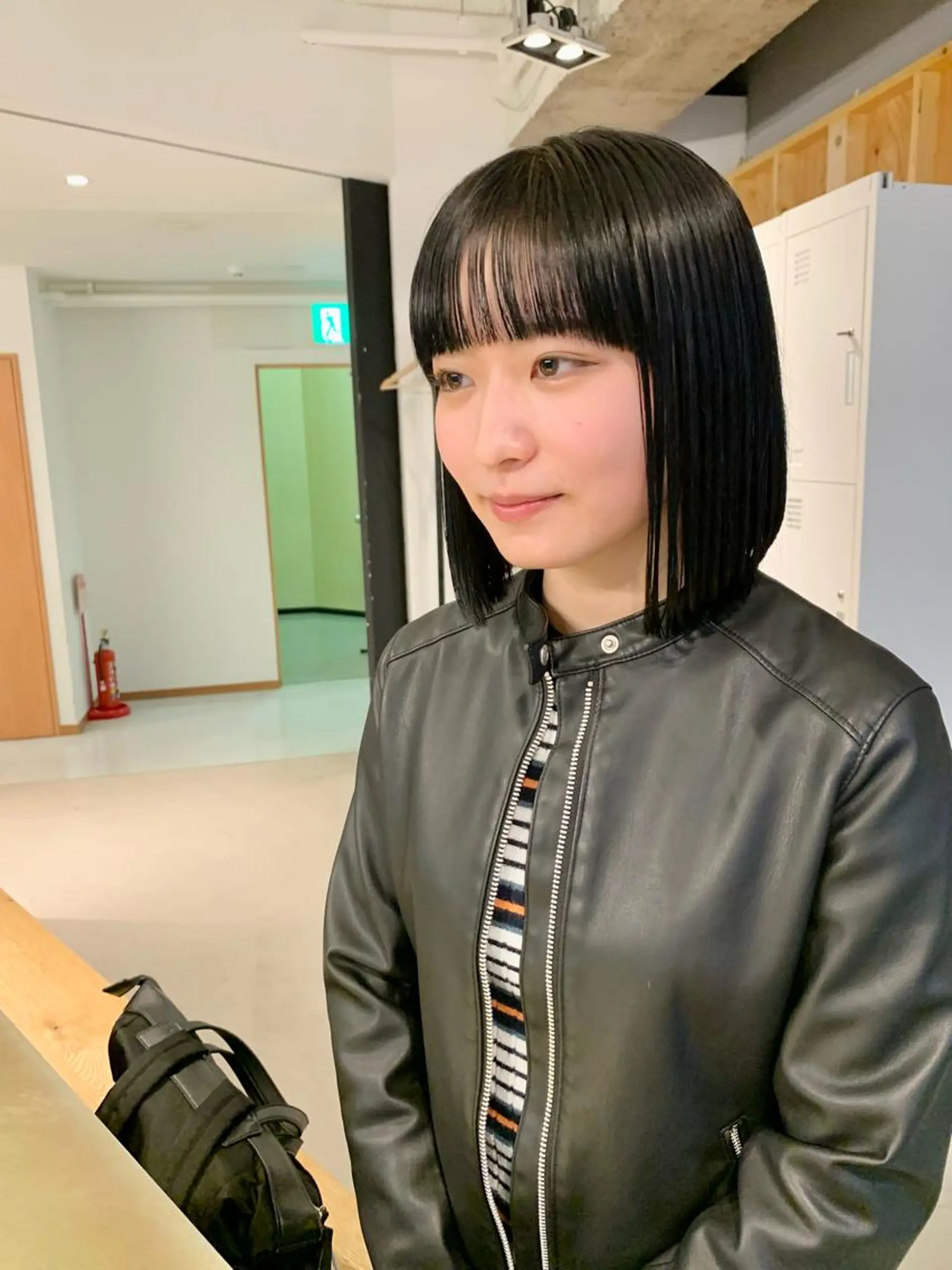 ショート 前下がりボブ ボブ ワイドバング tension 【テンション】のヘアスタイル