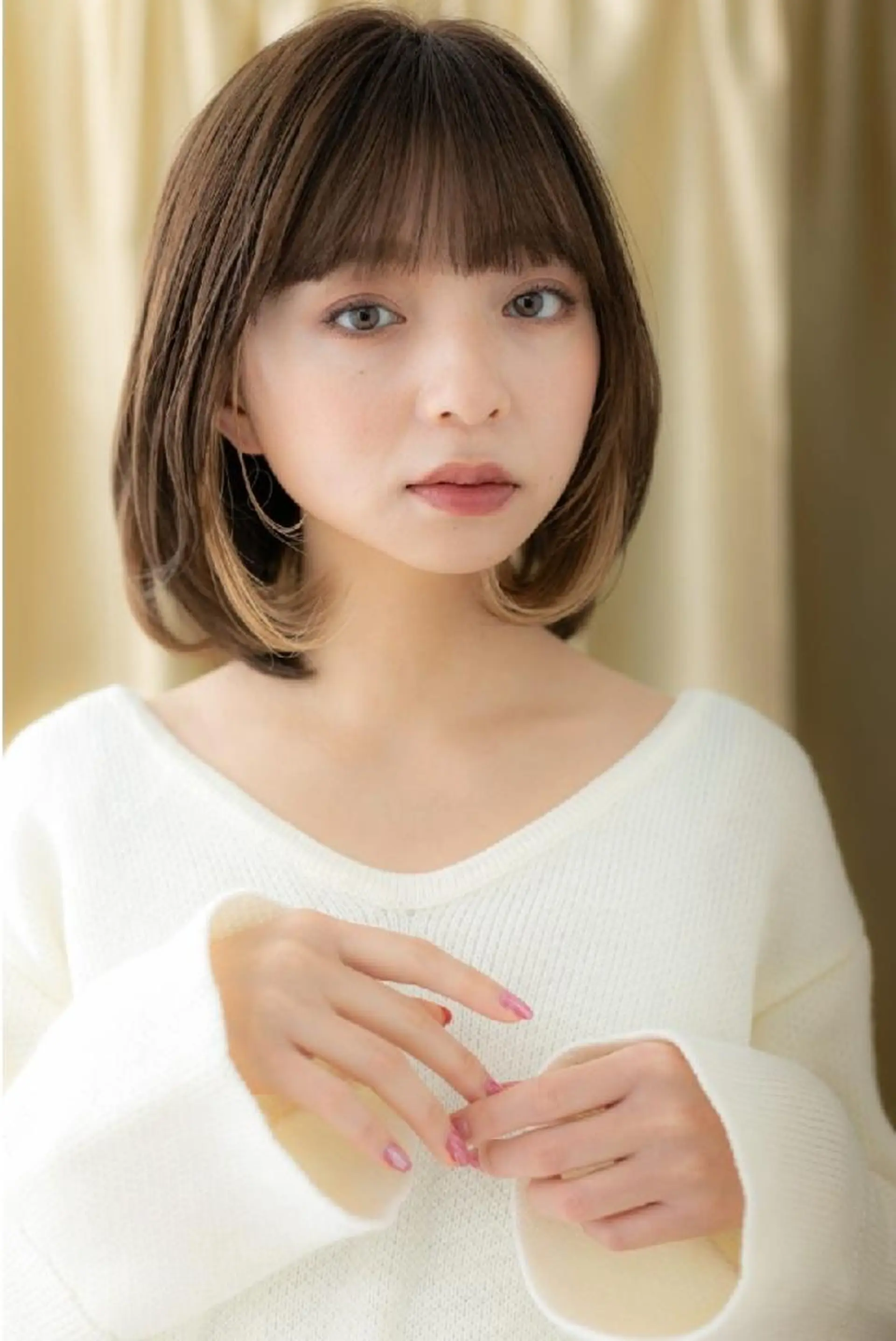 ミディアム カラー 中野 雄介のヘアスタイル