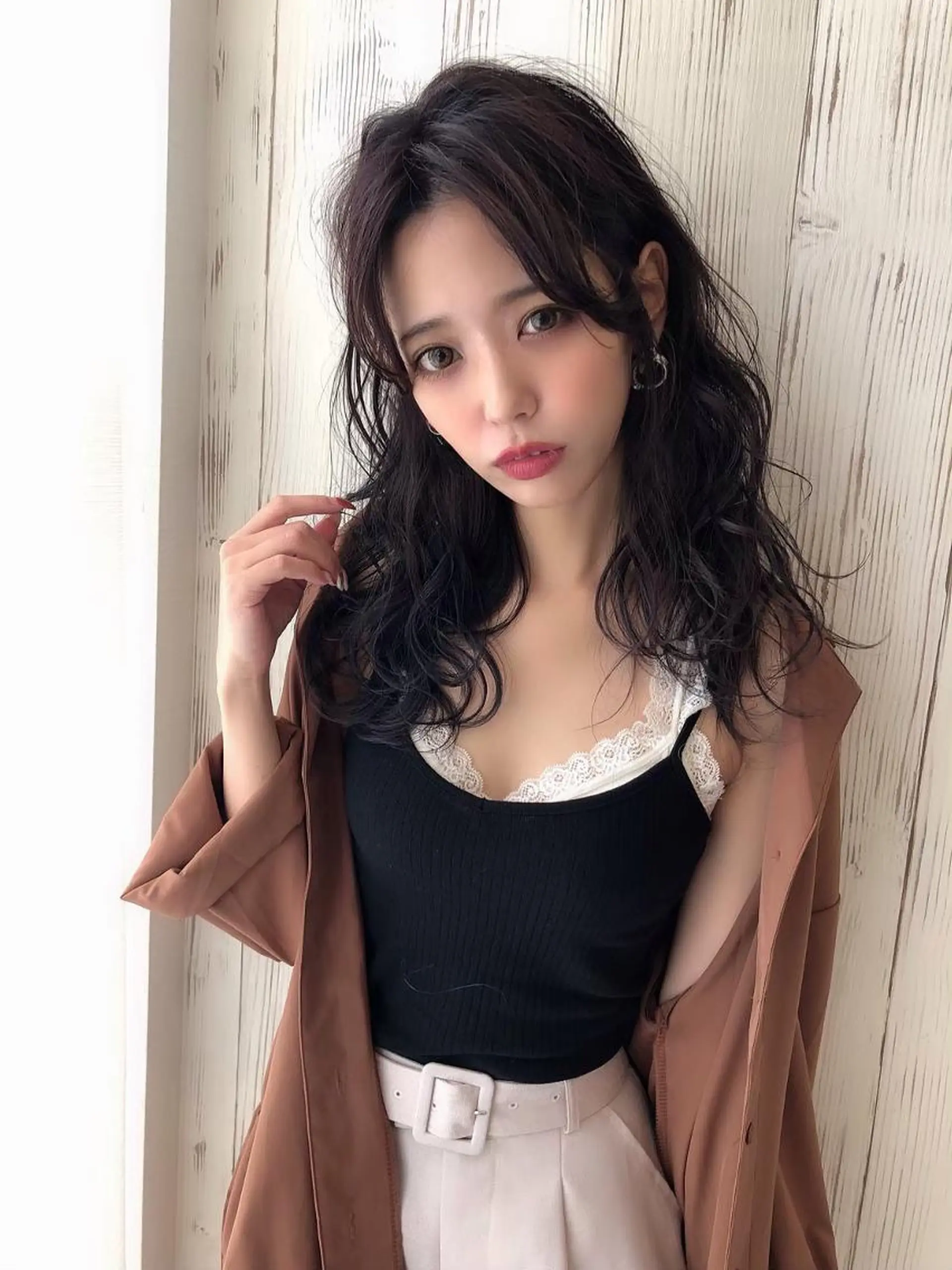 ロング カラー 透明感カラー イルミナカラー 似合わせカット 小顔カット トリートメント ⭐️Shelter by TOKYO⭐️のヘアスタイル