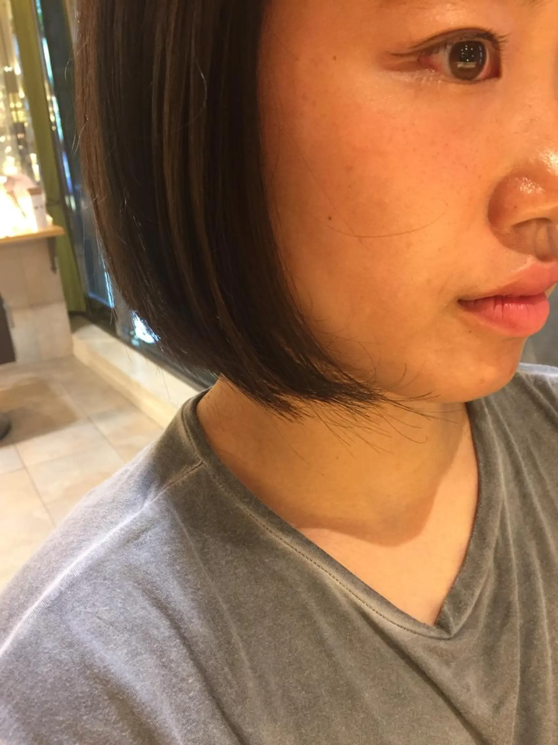 ショート 加藤 綾華のヘアスタイル