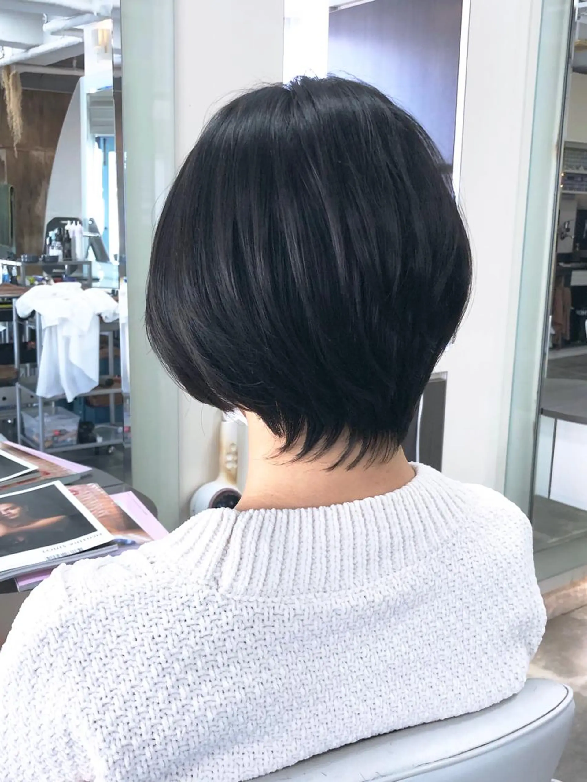 ショート レイヤーカット ショート/宮本洋介のヘアスタイル