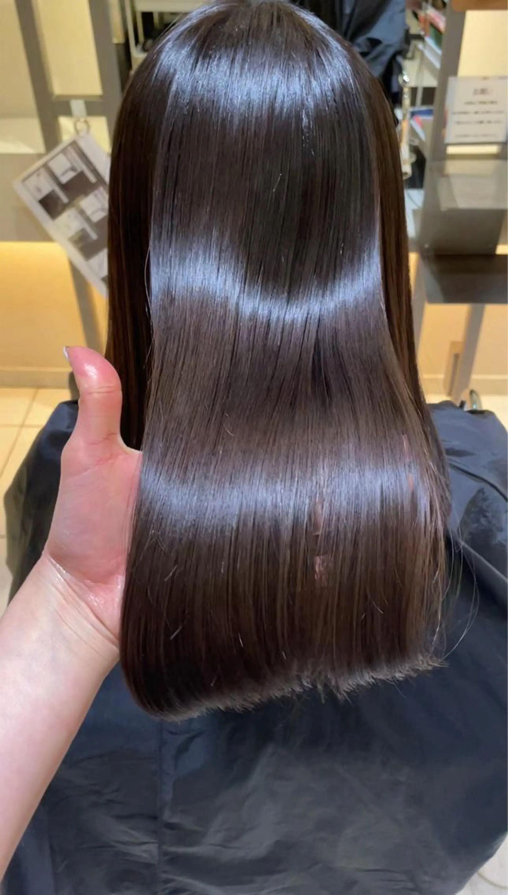 ロング パーマ ストレートパーマ BiBi    武田 あやのヘアスタイル