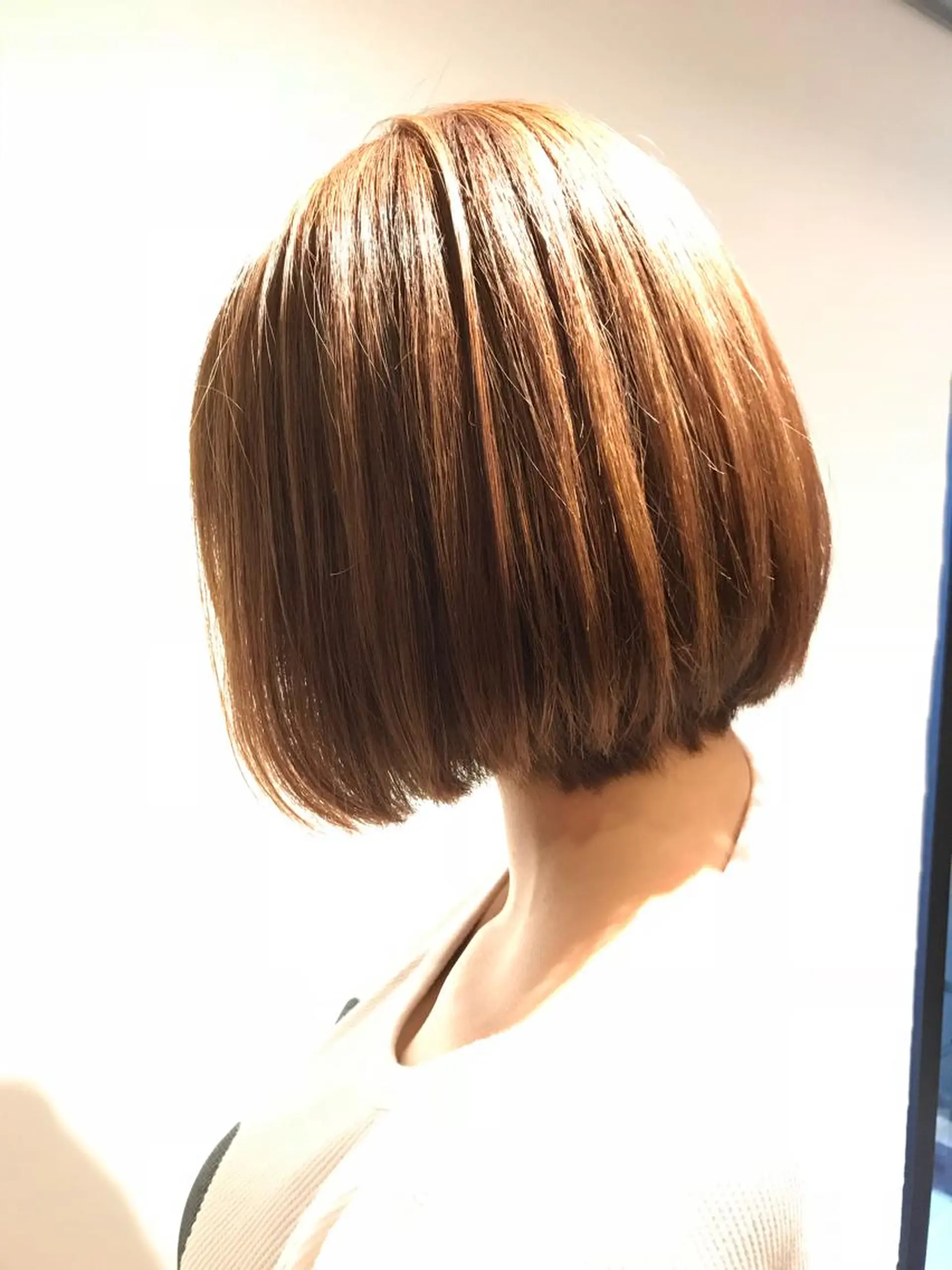 ミディアム カラー BIANCO北堀江 AKANEのヘアスタイル