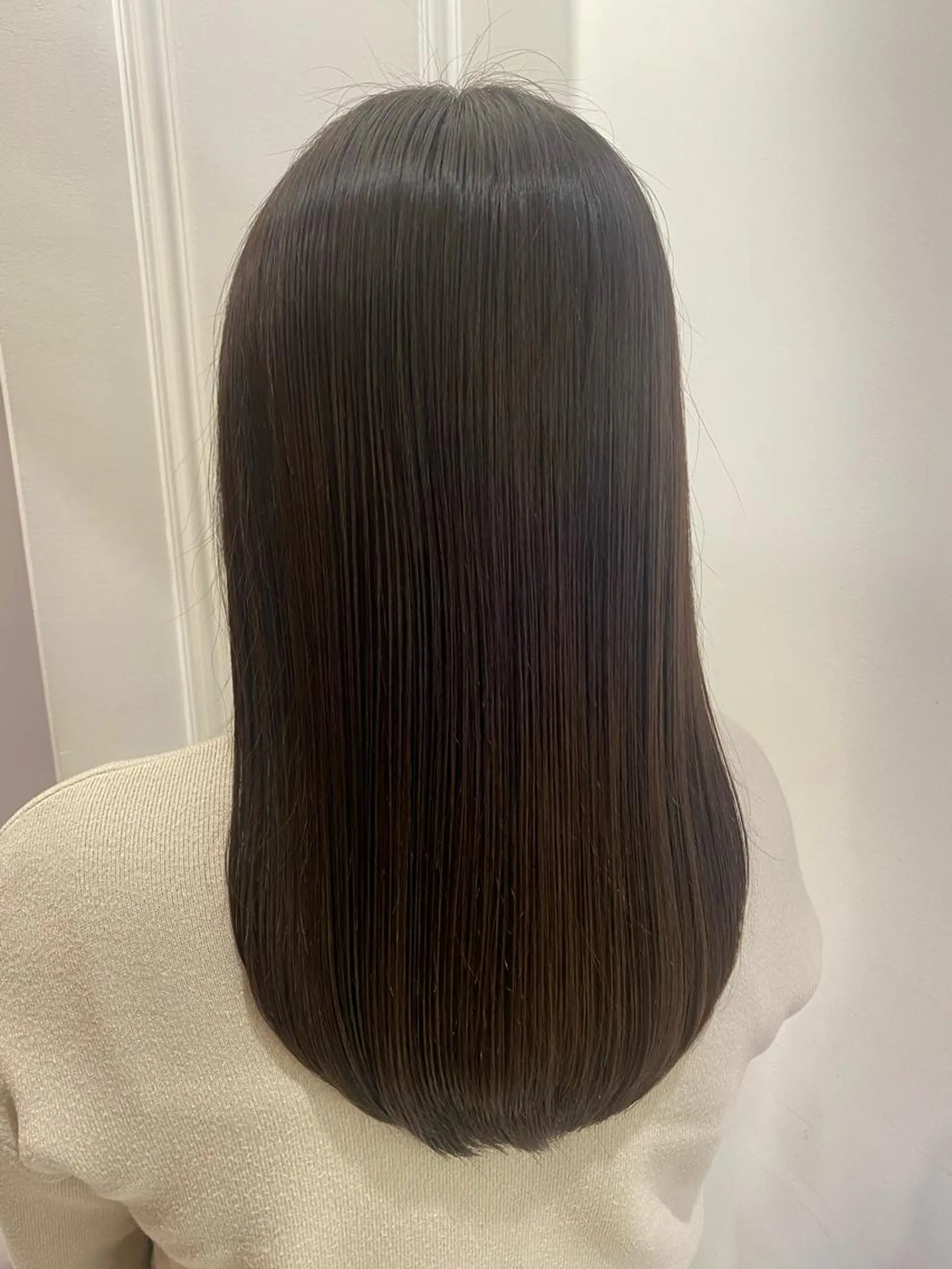 ミディアム アッシュ マンツーマン施術🫧 アレンジ/RINAのヘアスタイル