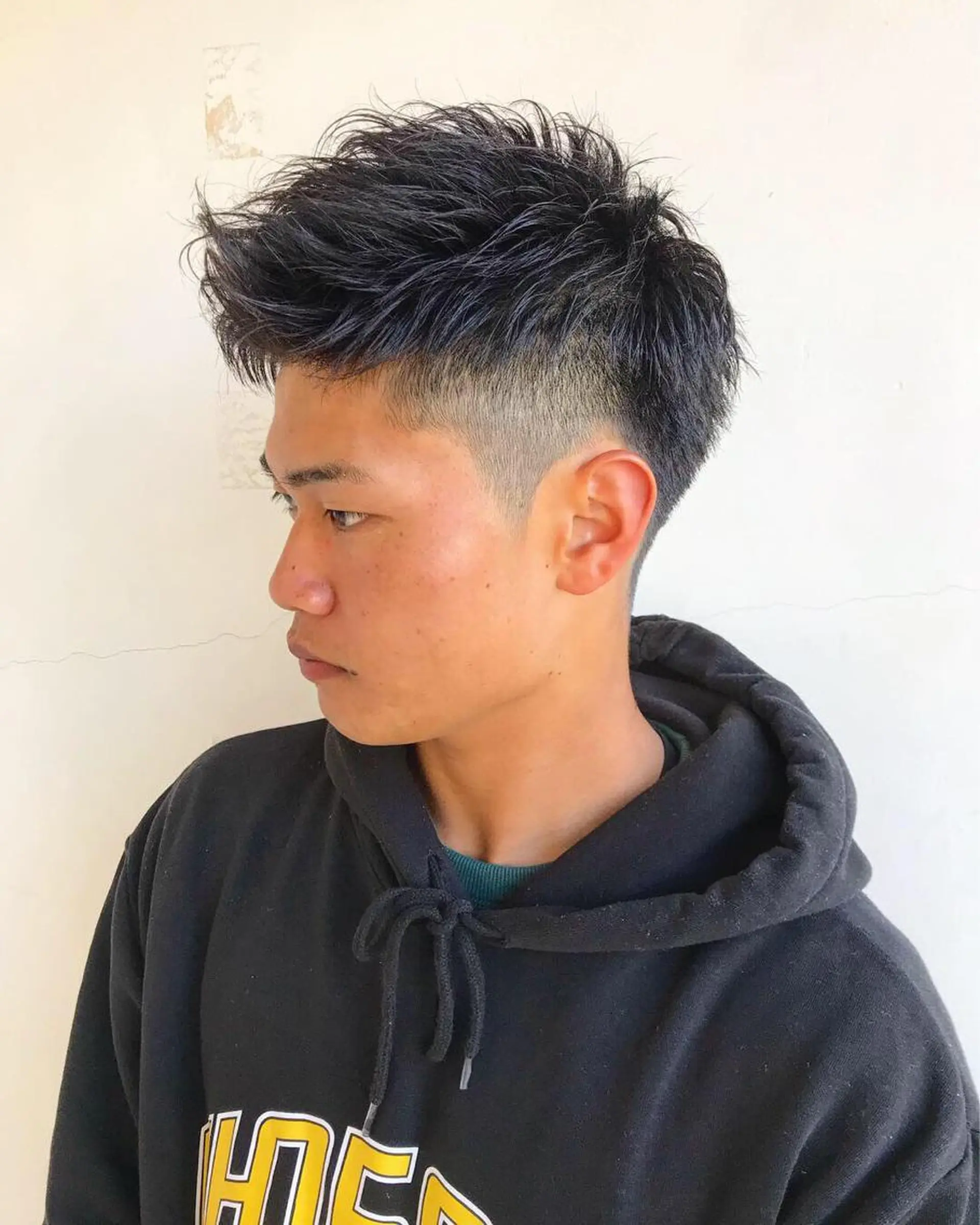 ショート メンズ モヒカン ツーブロック ショートヘア カット 🟦メンズパーマ🟦 横浜駅｜小上馬淳司のヘアスタイル