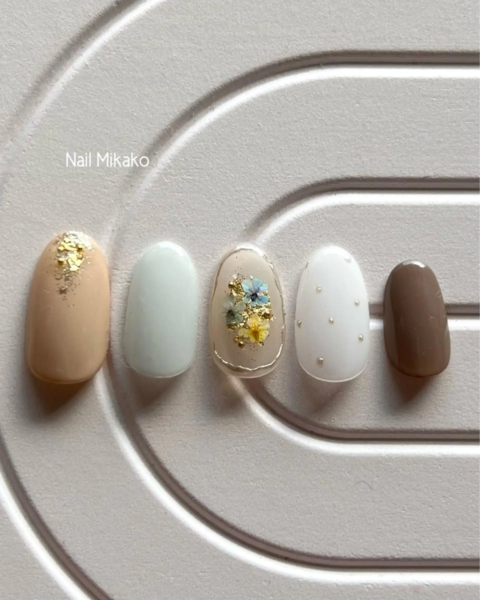 ネイル ニュアンスネイル Nail Mikakoのネイルデザイン