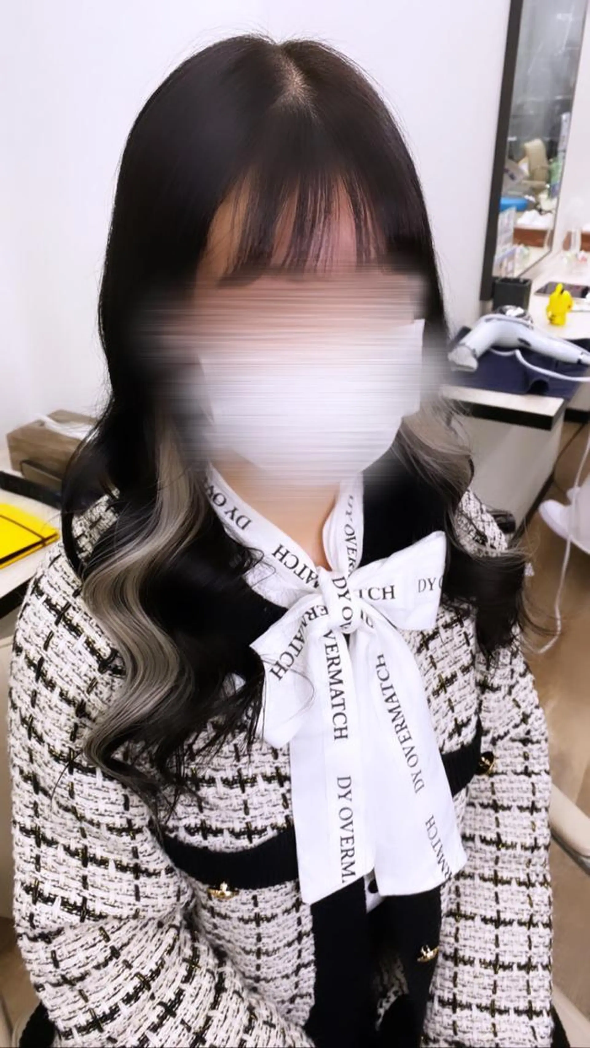 ロング カラー ベージュカラー ホワイトベージュ 髪質改善/ TECHIのヘアスタイル