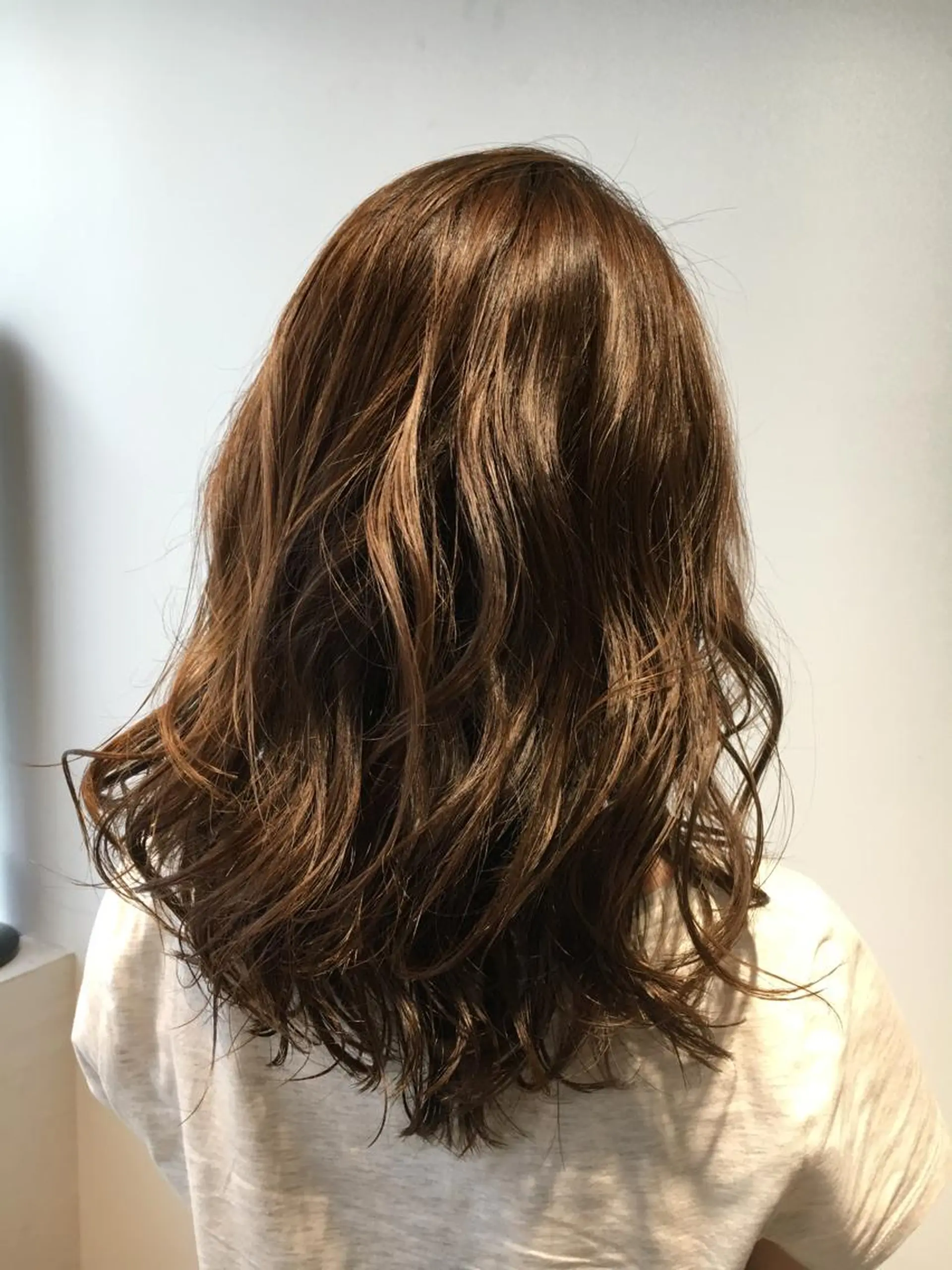 セミロング カラー カット ヘアカラー トリートメント 髪質改善ULTOWA ✨松井　美幸のヘアスタイル