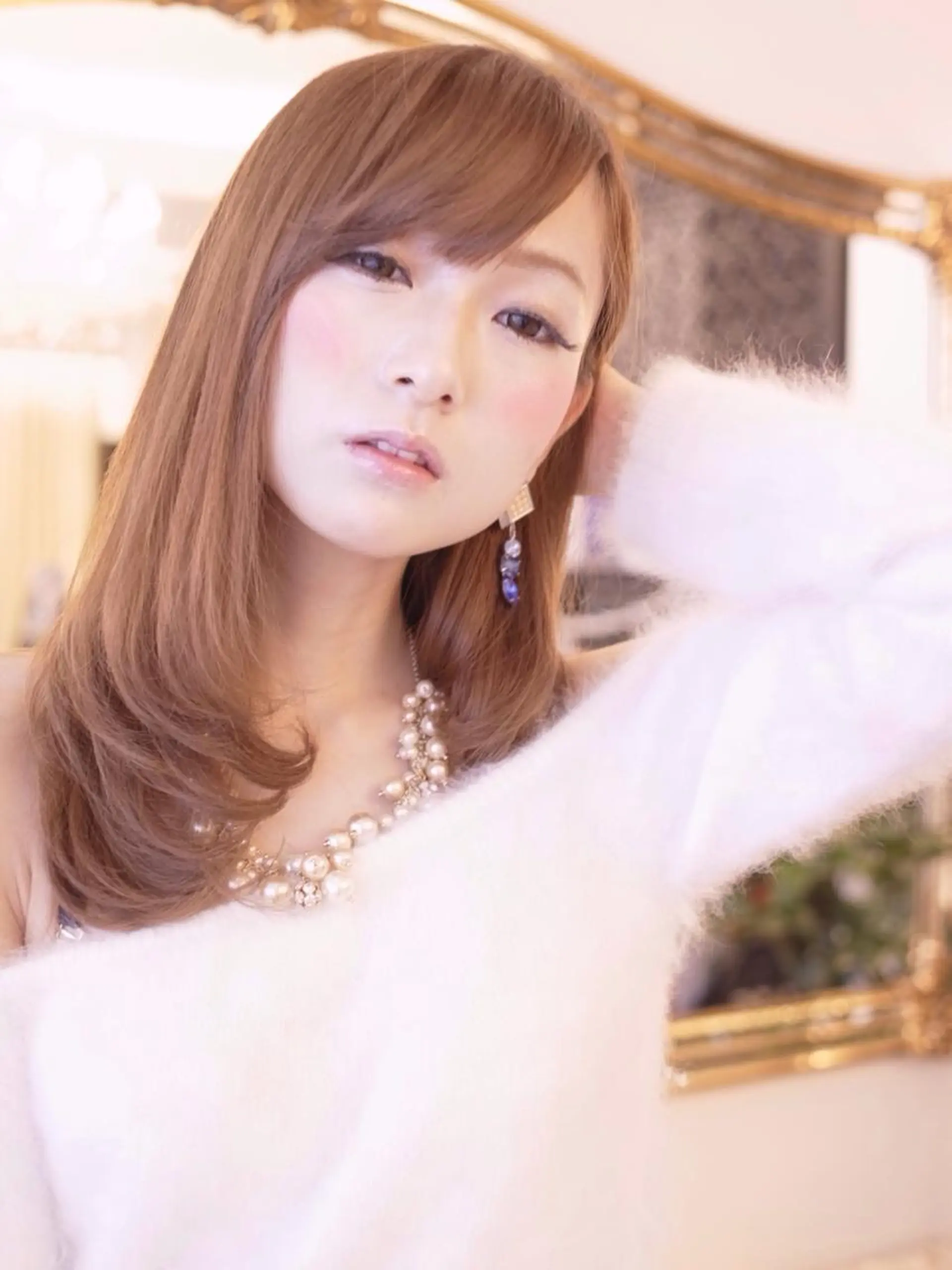 セミロング 浜田 敦史のヘアスタイル