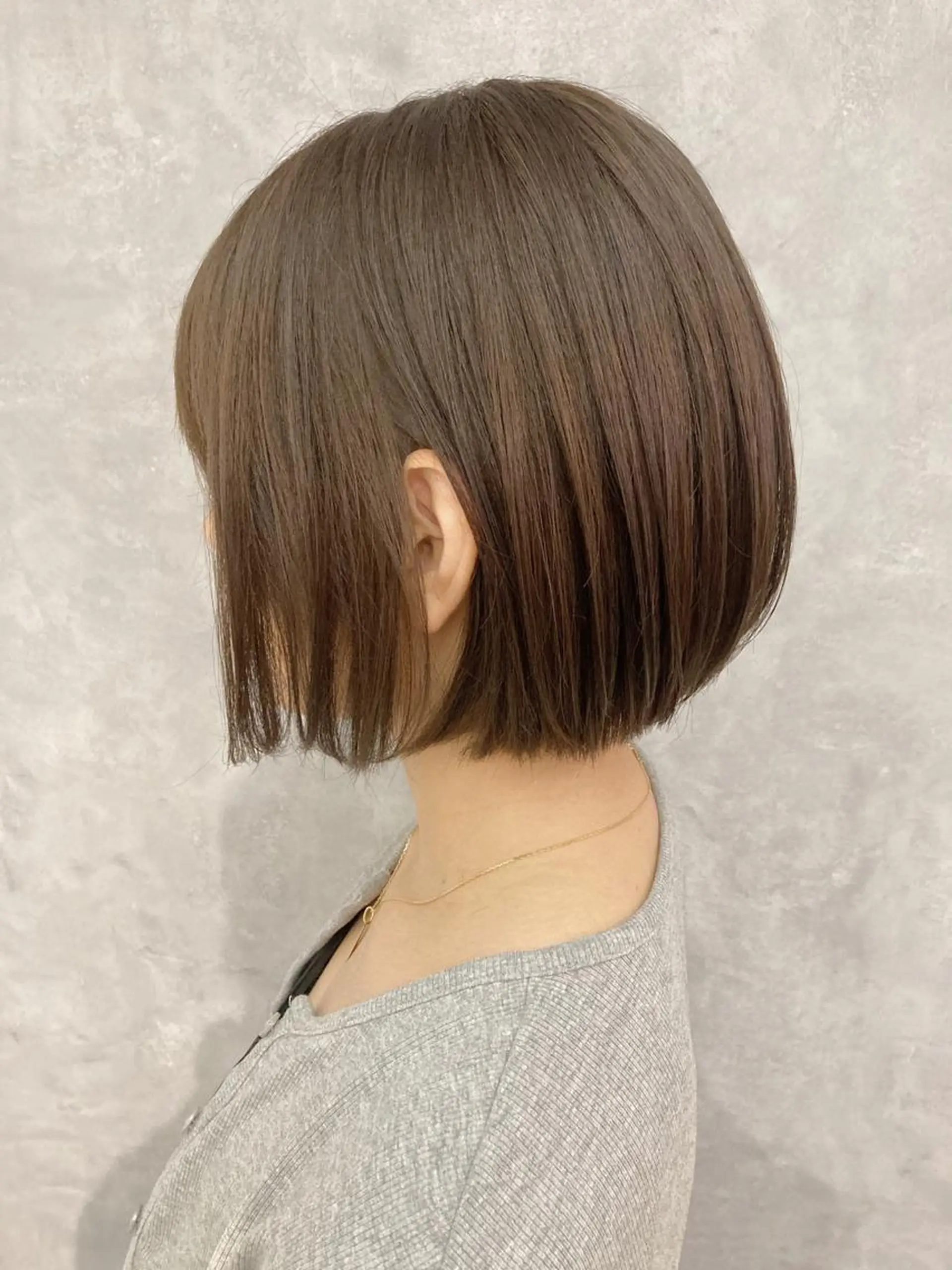 ミディアム カット ヘアカラー トリートメント 五月女 隼人のヘアスタイル