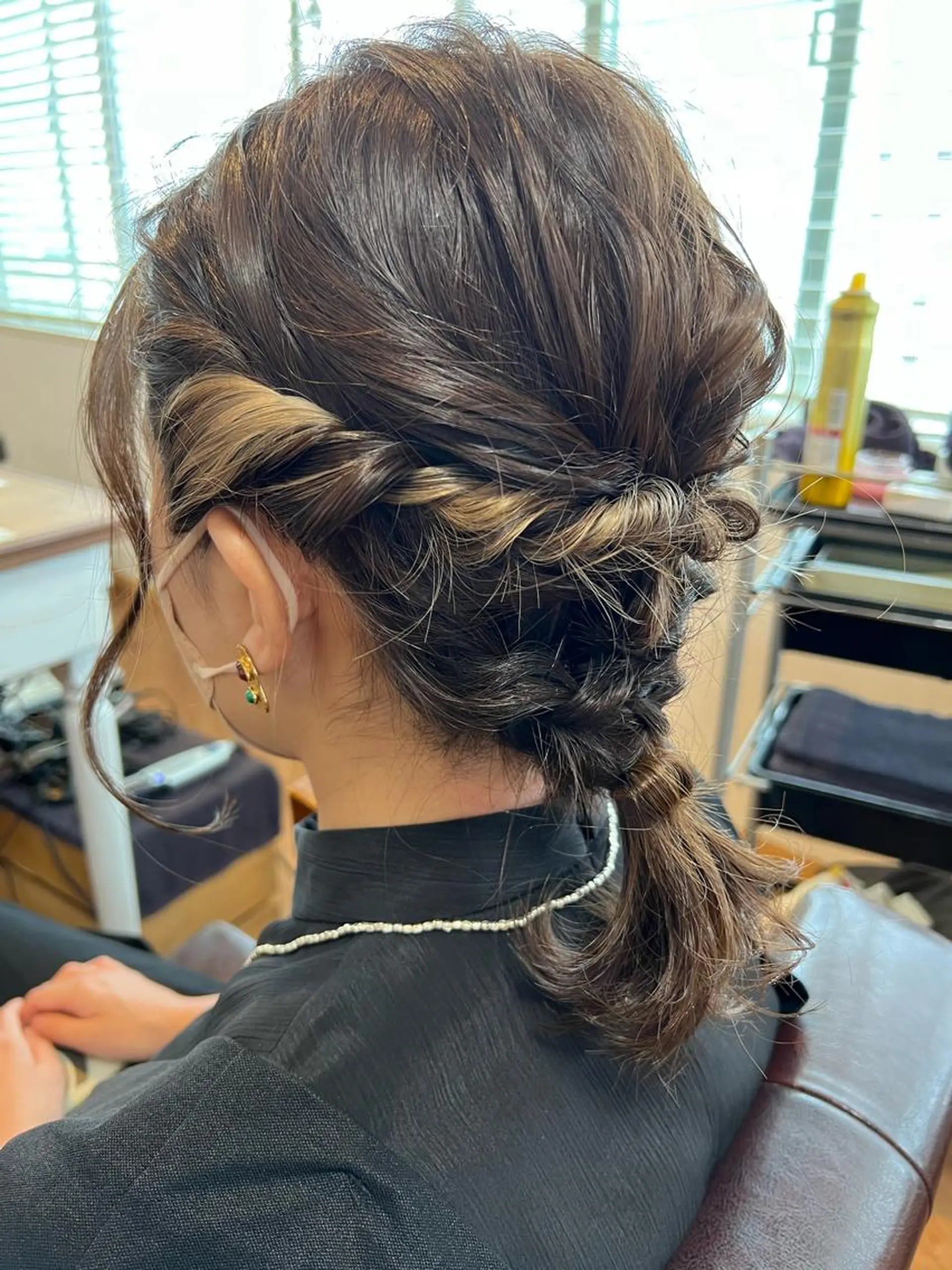 ヘアアレンジ カット ヘアカラー トリートメント ヘアセット Topstylist YUKIのヘアスタイル