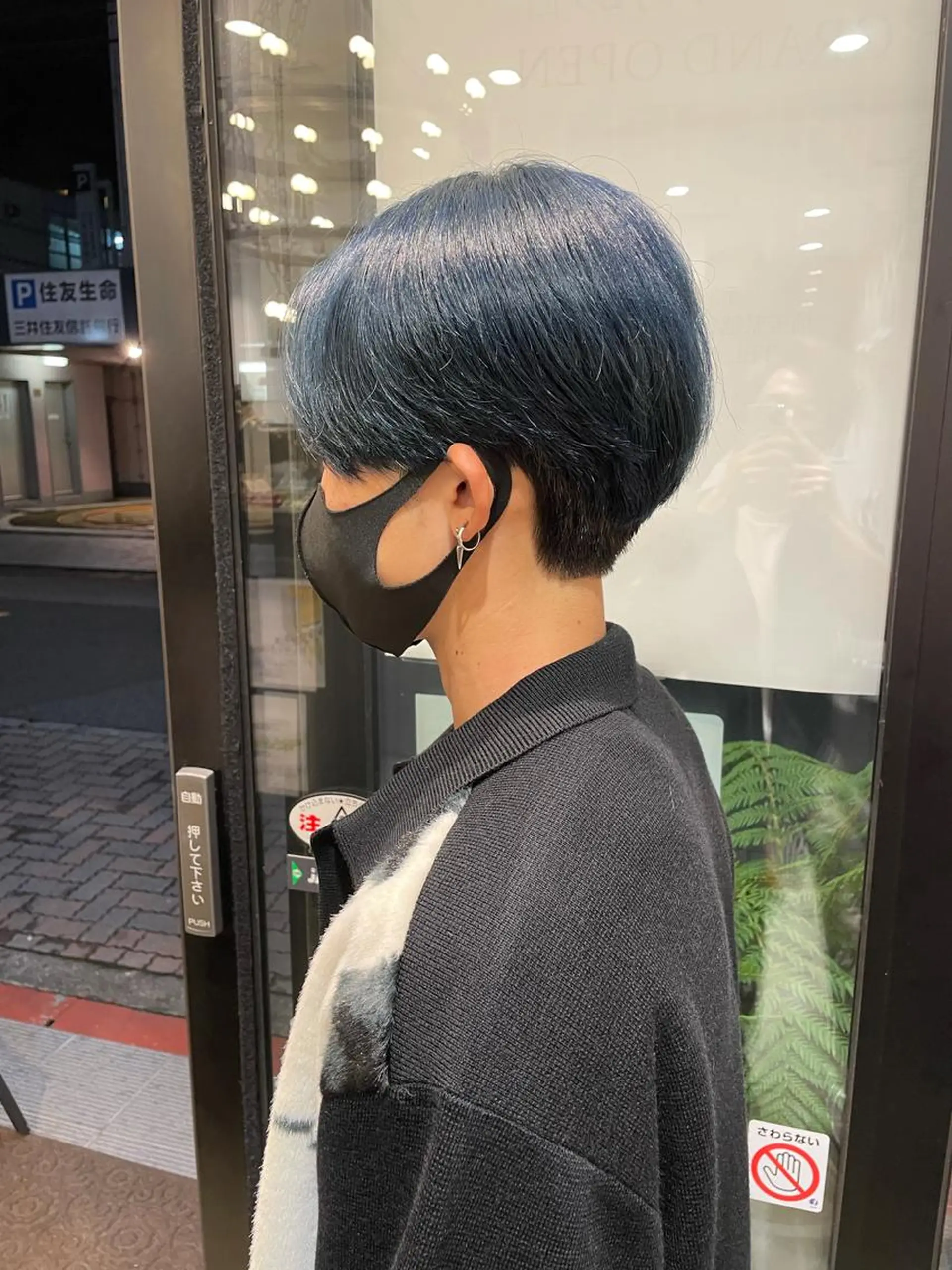 ショート カラー メンズ 葵/レイヤーカット/ 韓国風/透明感カラーのヘアスタイル