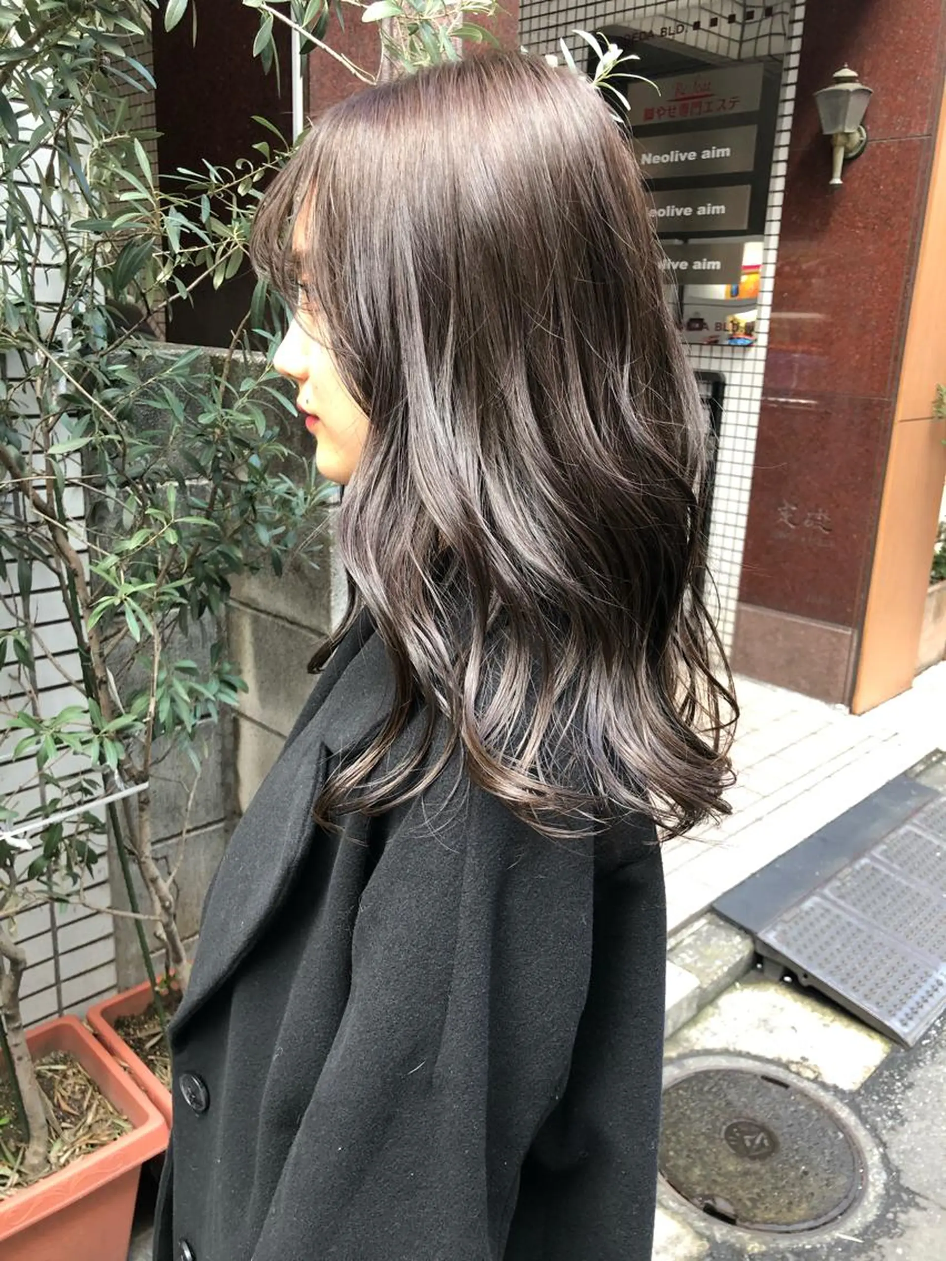 ロング カラー ヘアカラー トリートメント 🌷ボブ/髪質改善 ストレートのヘアスタイル