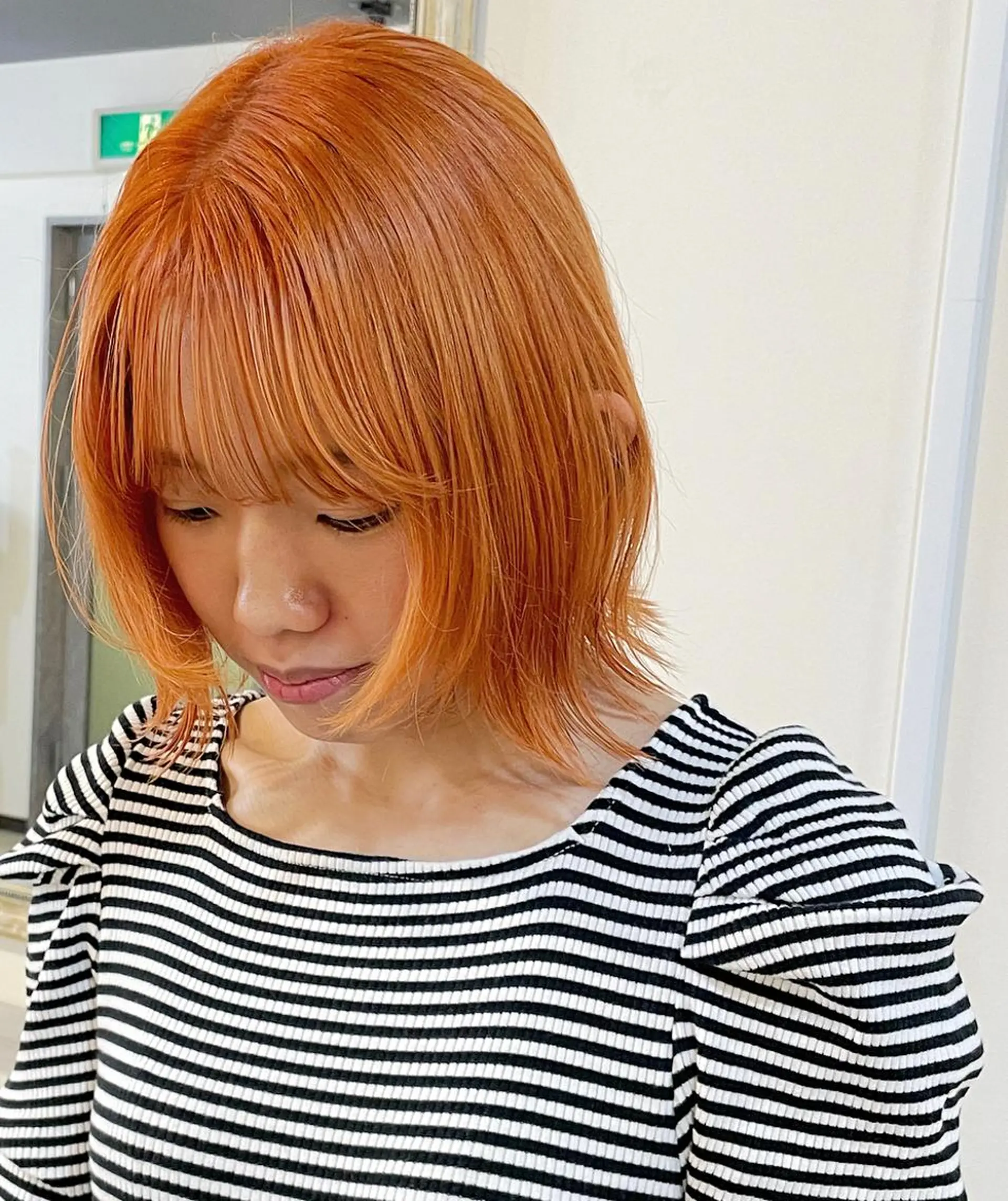 ショート ヘアカラー sherry/R 三川町　川口真里奈のヘアスタイル