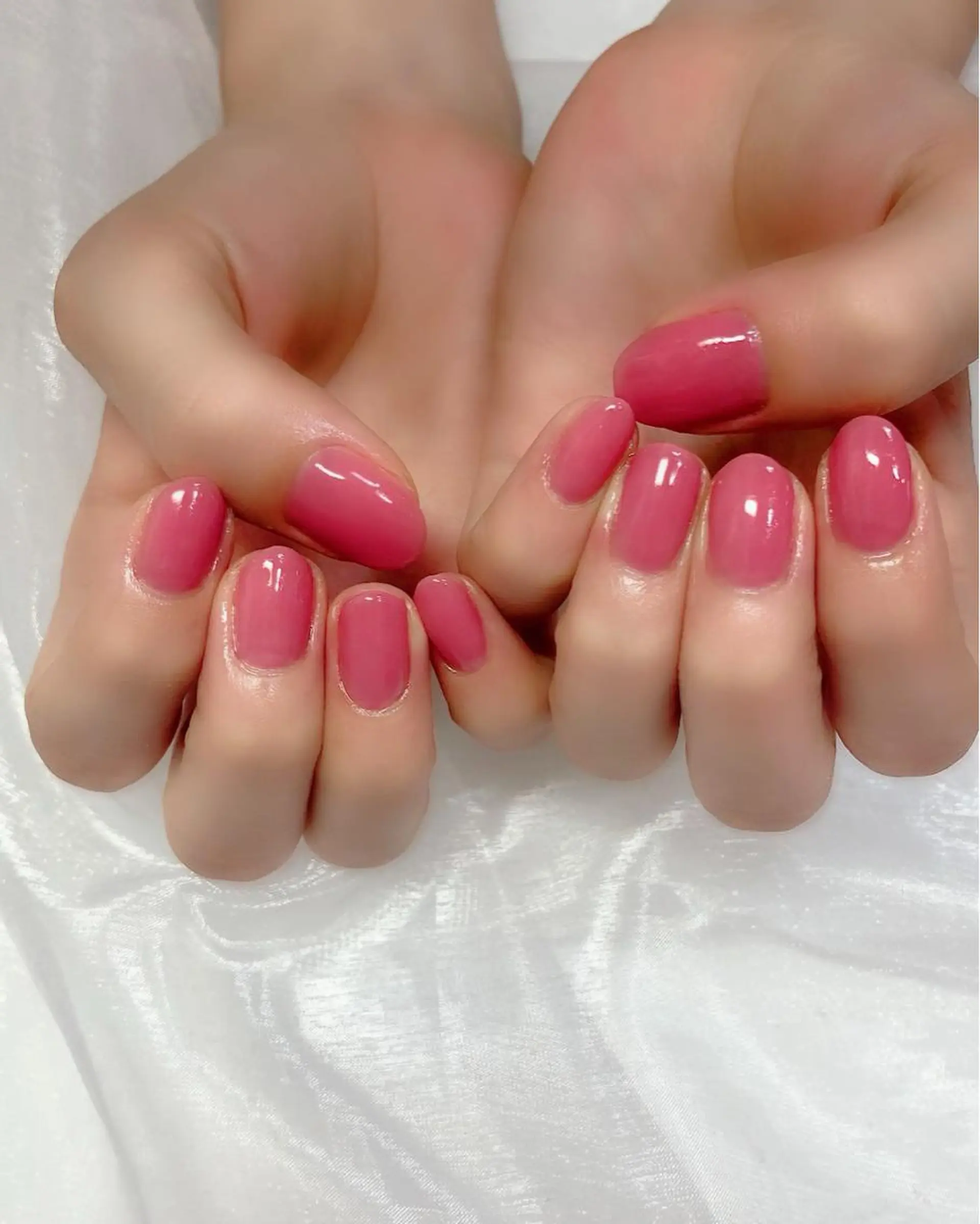 ネイル ピンク 梅津 郁美のネイルデザイン