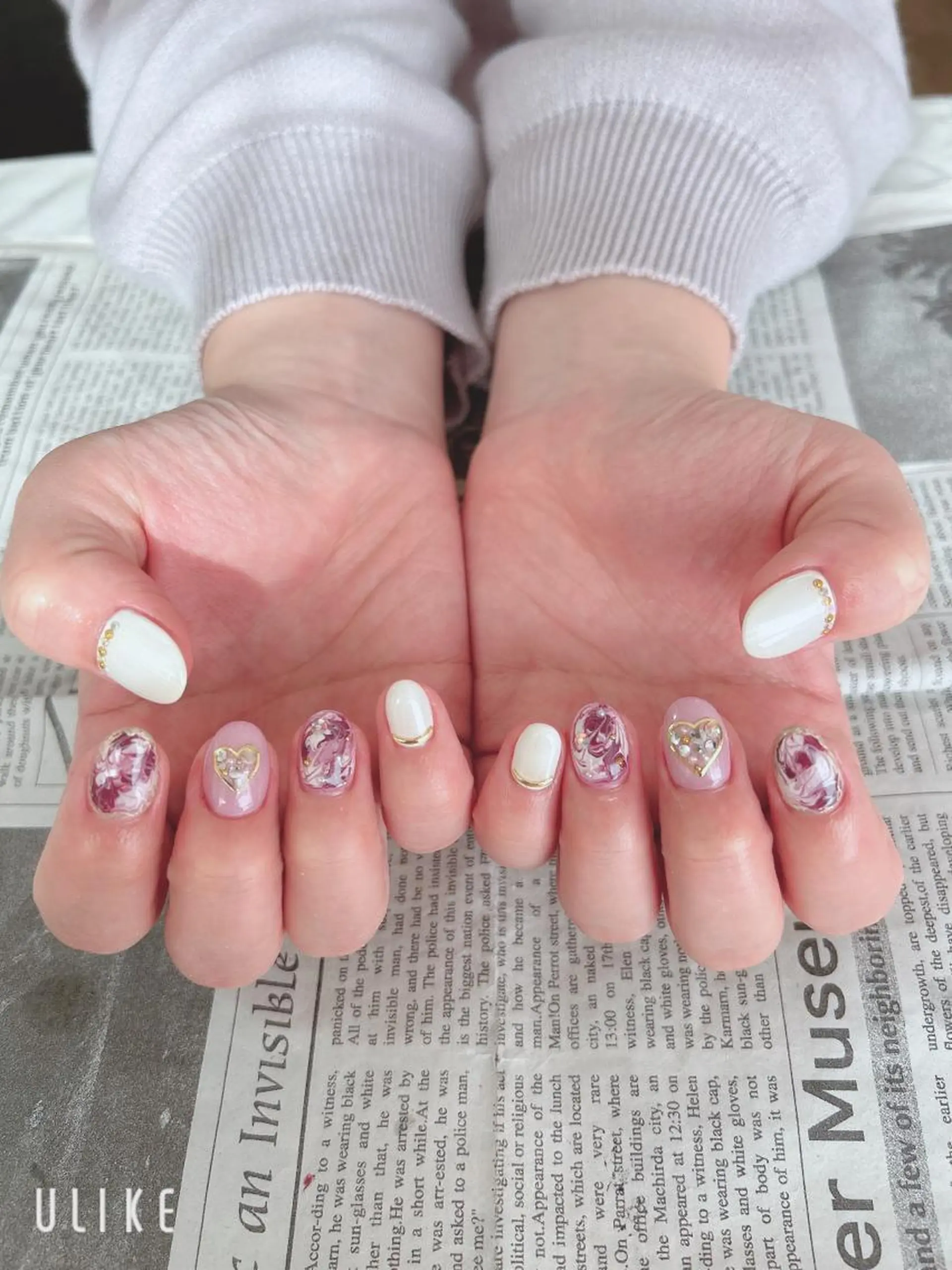 ネイル ハンドネイル ハンドケア 森山 舞のネイルデザイン