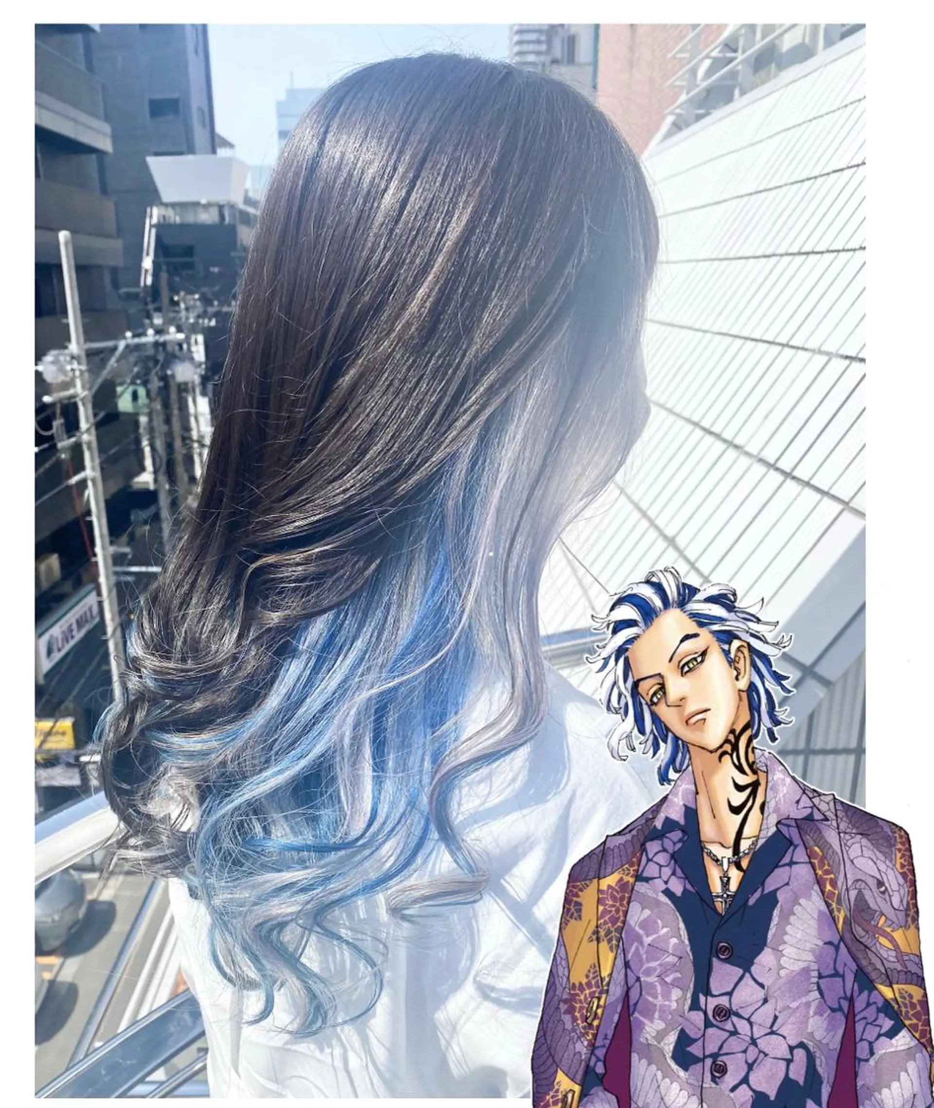 カラー TSUNO🦖 派手髪/オタク美容師のヘアスタイル