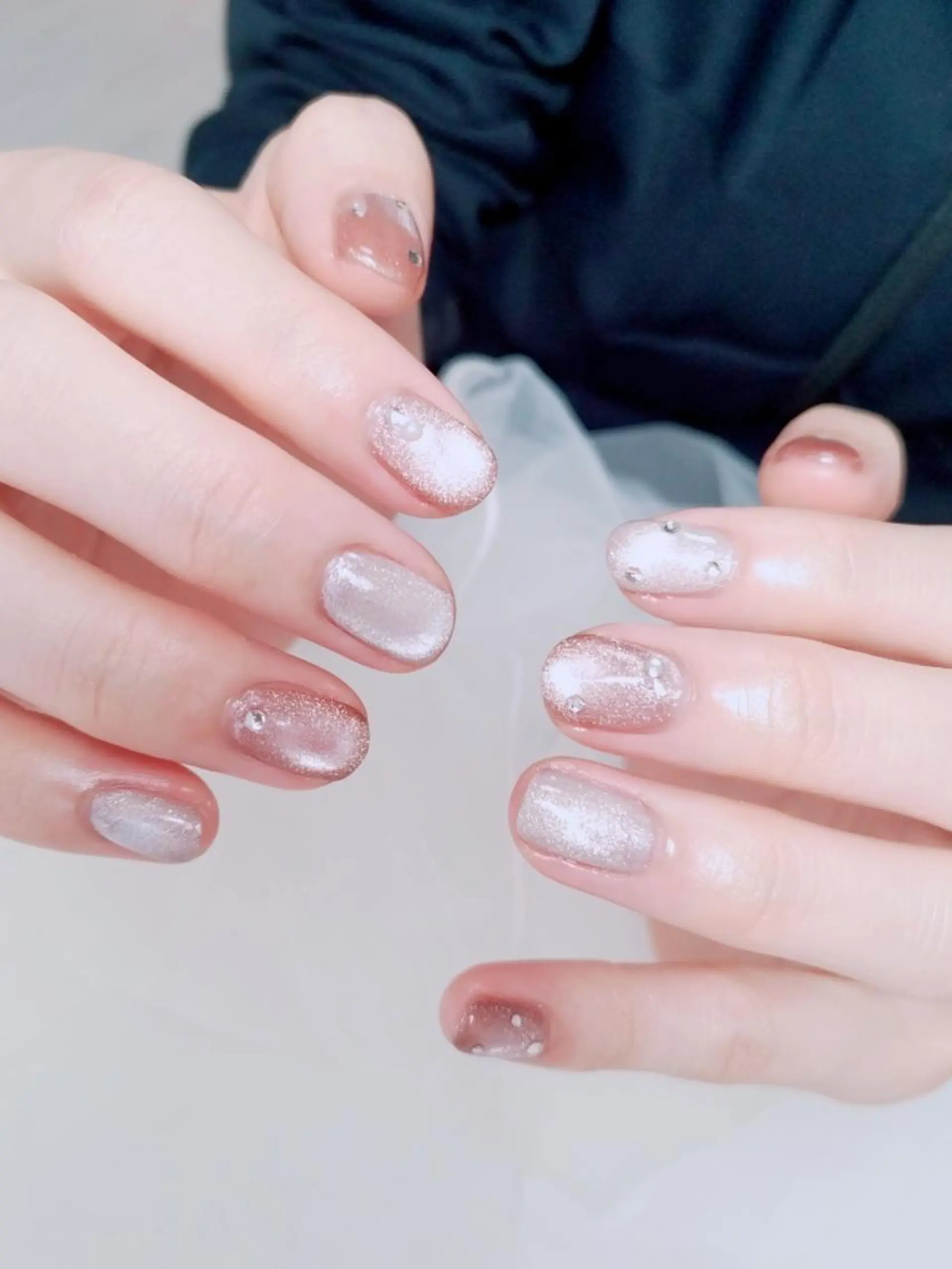 ネイル ストーンネイル ハンドネイル ulunail mikaのネイルデザイン