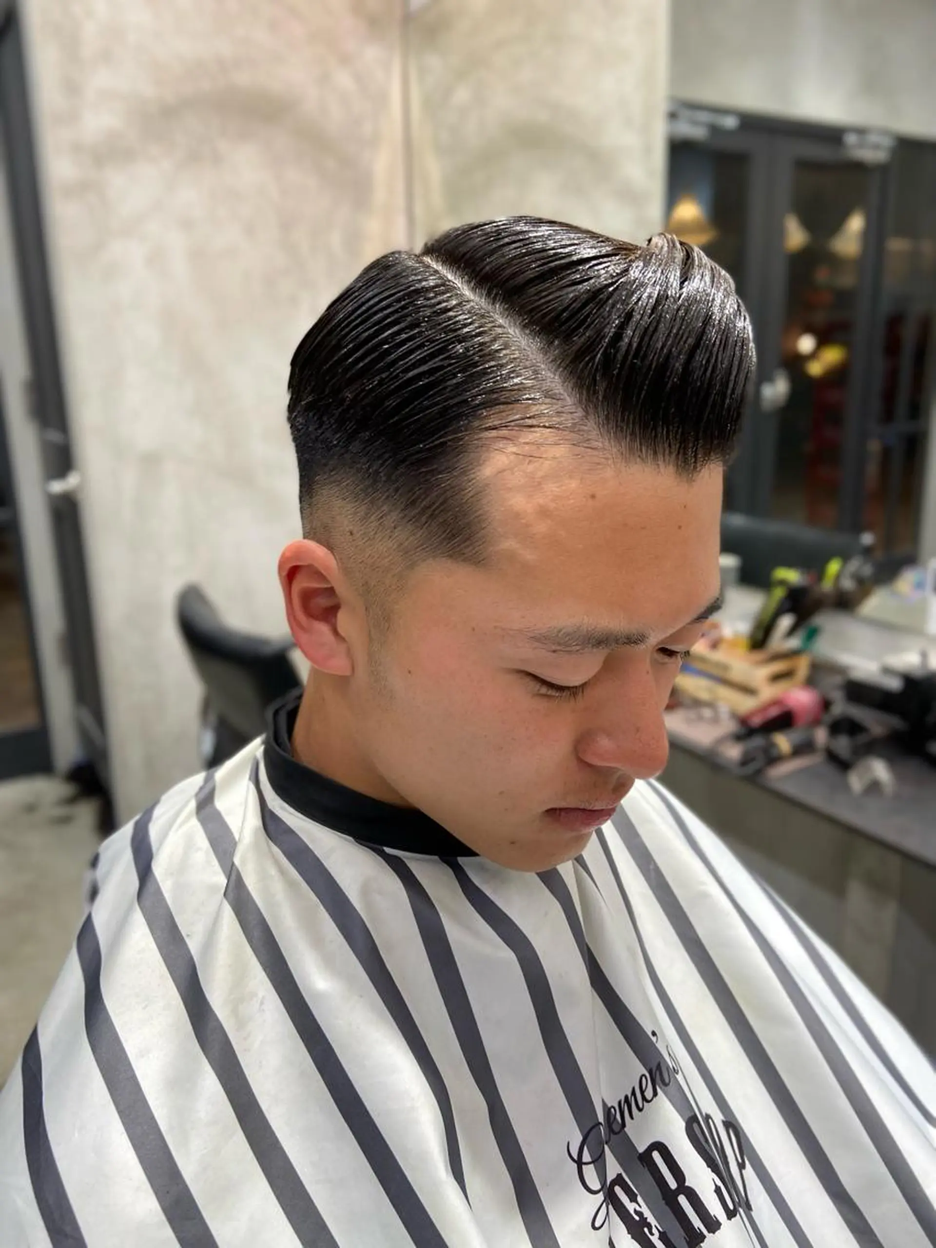 ショート メンズ フェードカット メンズパーマ スキンフェード 刈り上げ カット エフエム 離れ 明大前(FM) FM離れ 明大前 メンズサロン/フェード【エフエム】所属・💈圧倒的メンズ特化 DAITO💈のヘアスタイル